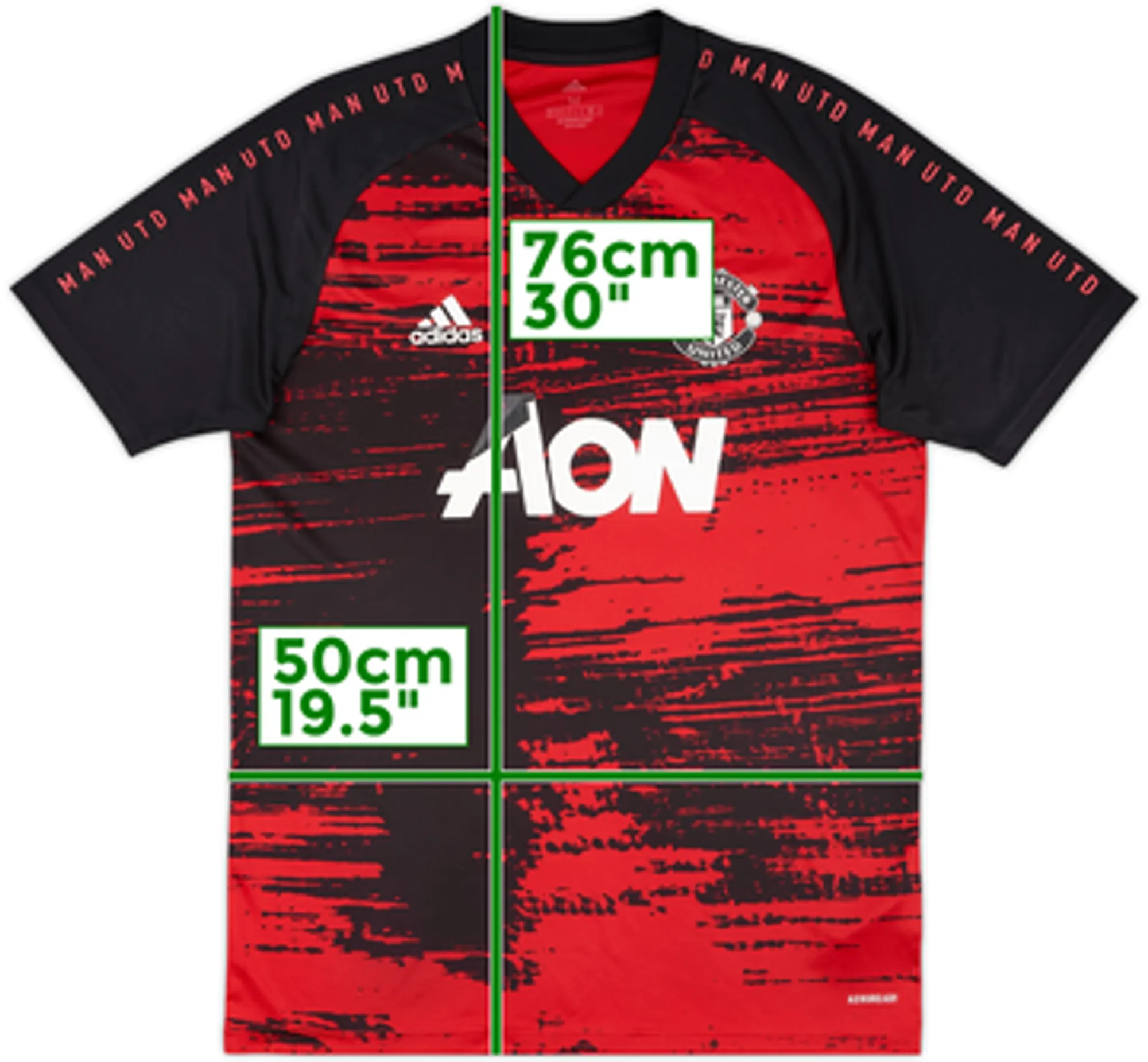 2020-21 Manchester United adidas Training Shirt - 4/10 - (L)