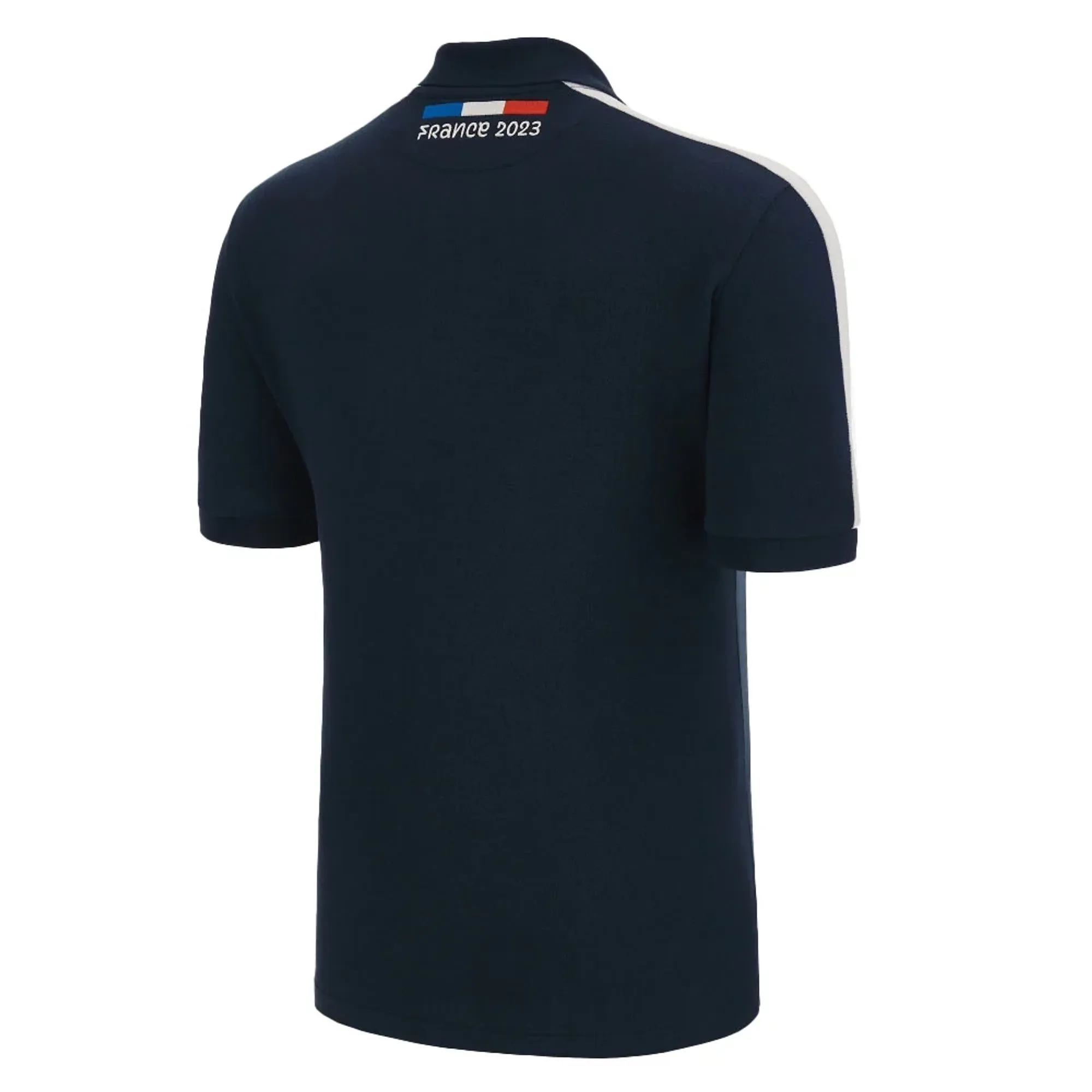 RWC 2023 Fance Cotton Poly Polo Piquet Shirt (Navy)