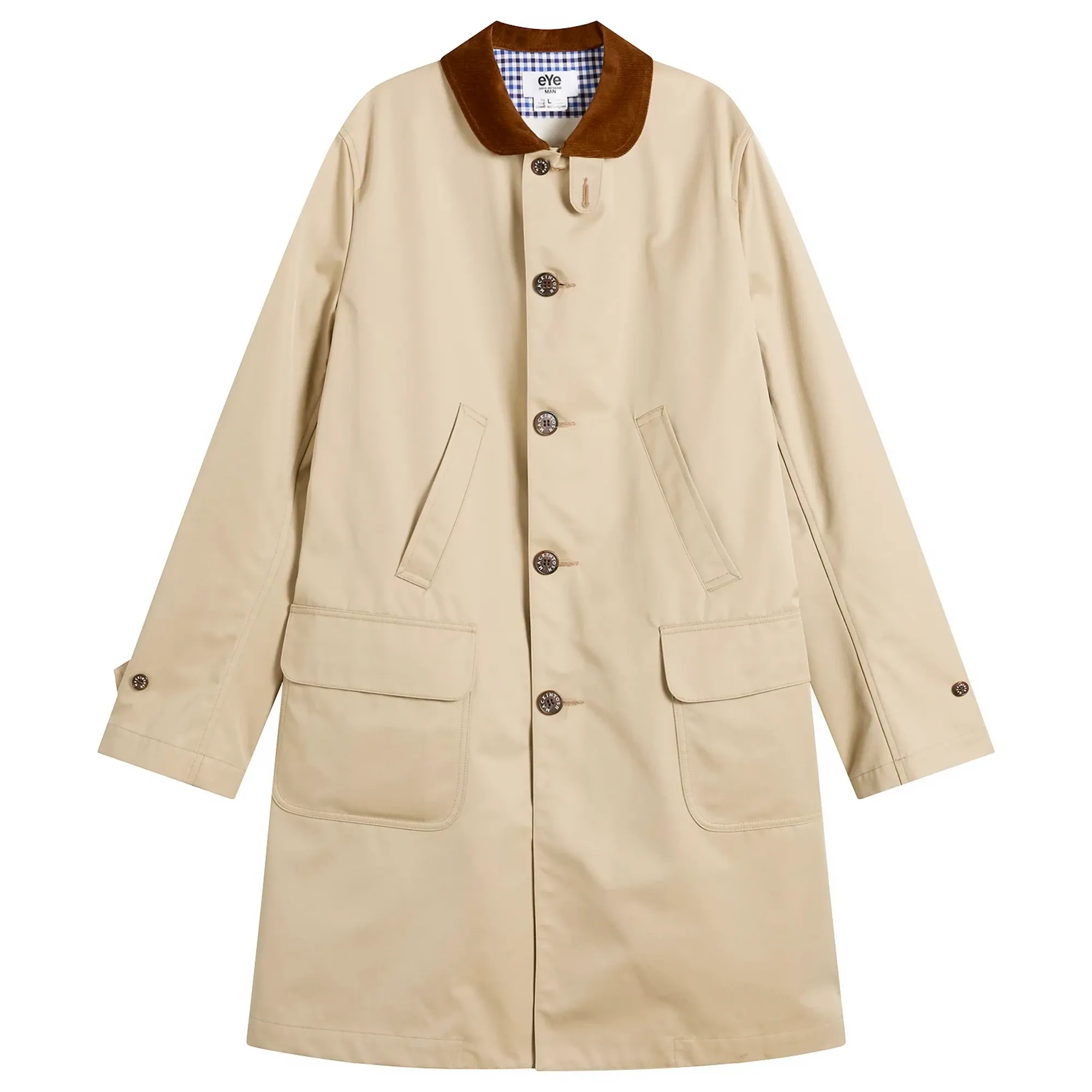 Junya Watanabe MAN Men's Mackintosh Jacket Beige