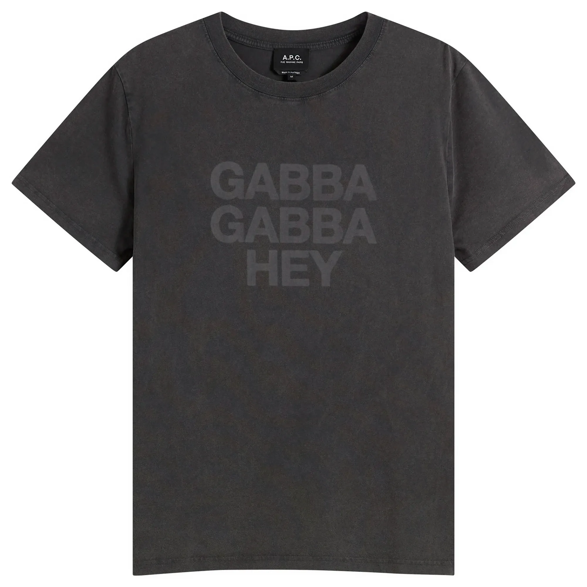 A.P.C. Men's Gabba Gabba Hey T-Shirt Black