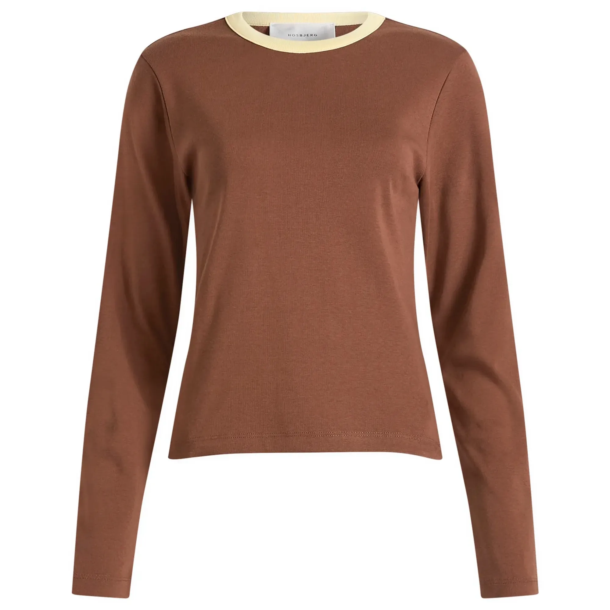 Hosbjerg Women's Babette Long Sleeve T-Shirt Brown