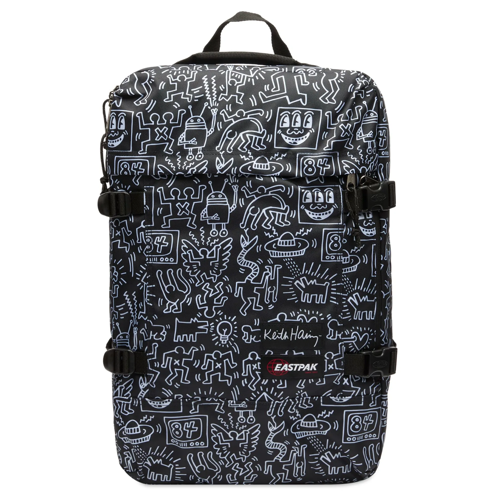 Eastpak x Keith Haring Travelpack Backpack Black