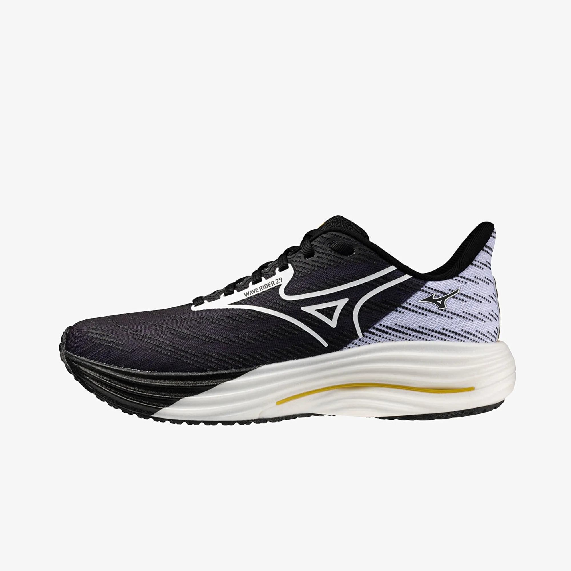 Sneakers Mizuno Wave Rider 29 (U) Black/ White/ Gold Eur 42.5