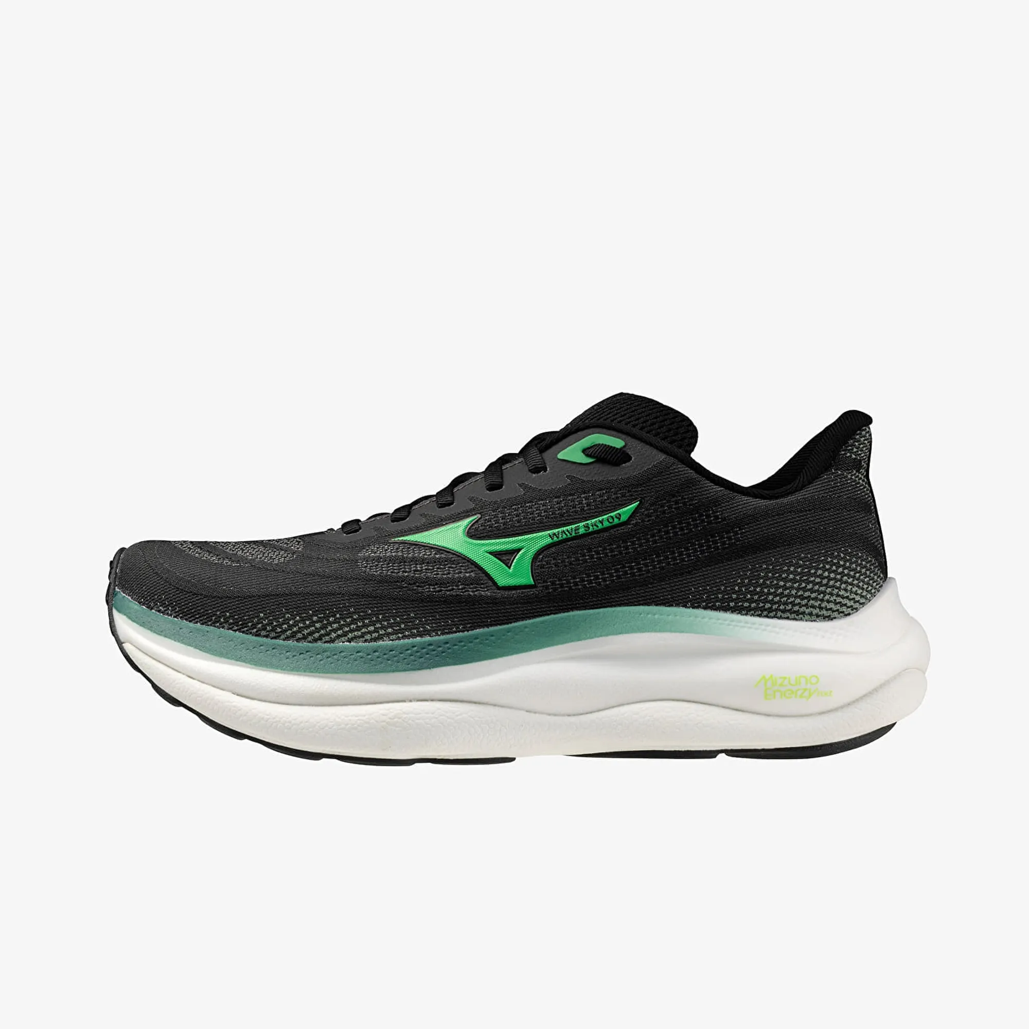 Sneakers Mizuno Wave Sky 9 (M) Black/ Goblin Green/ Alpine Gree Eur 46.5