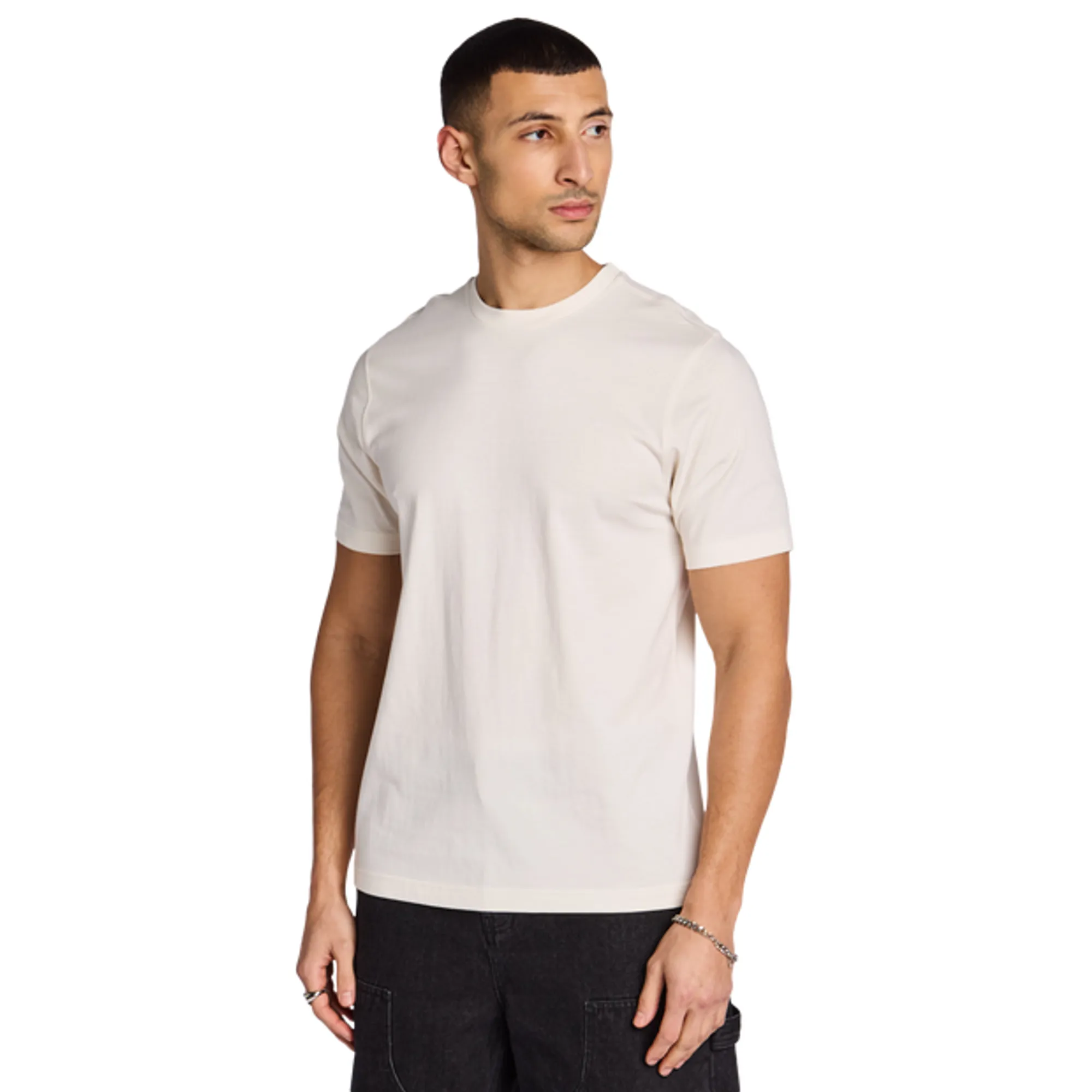 LCKR Moswood Men T-Shirts - Beige