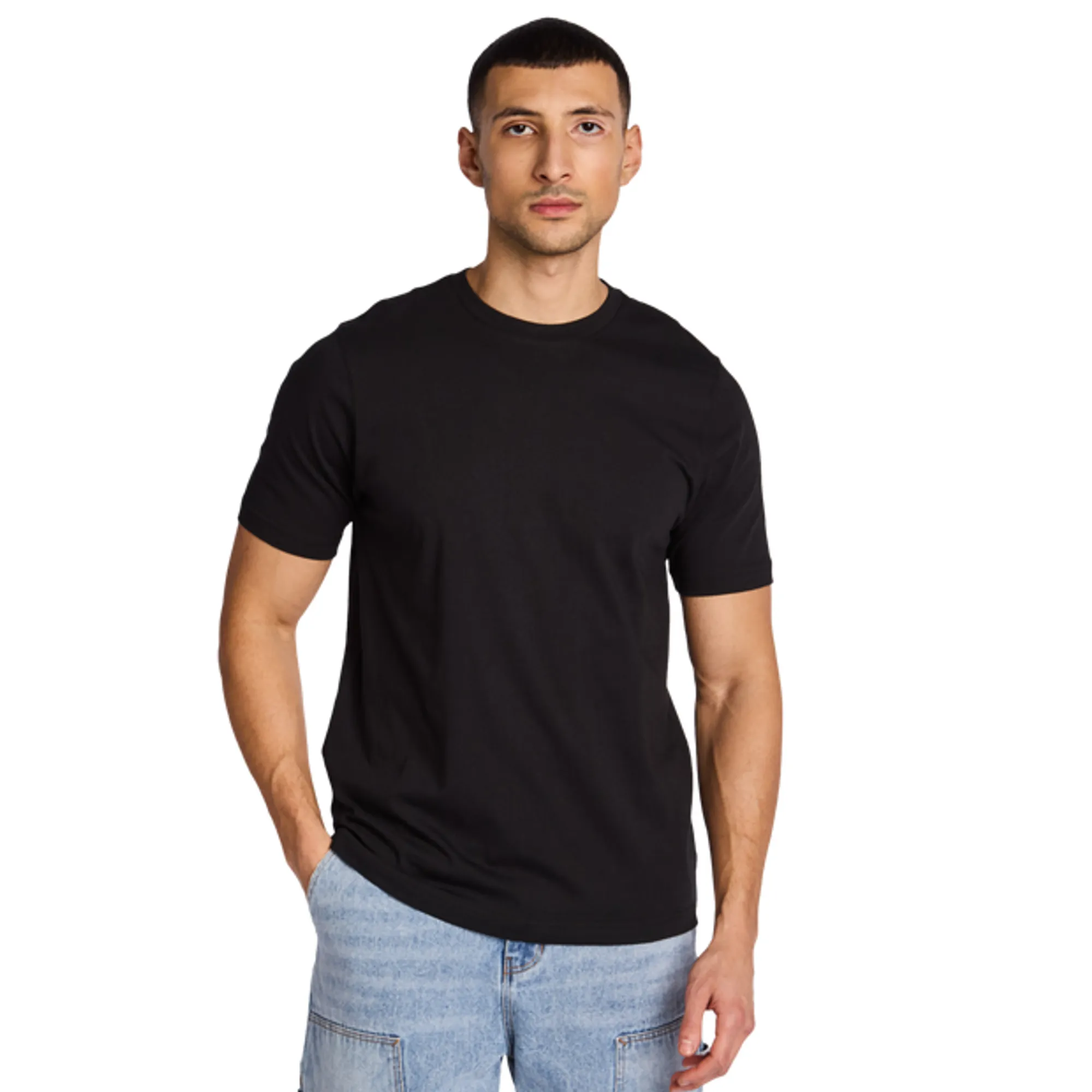 LCKR Moswood Men T-Shirts - Black