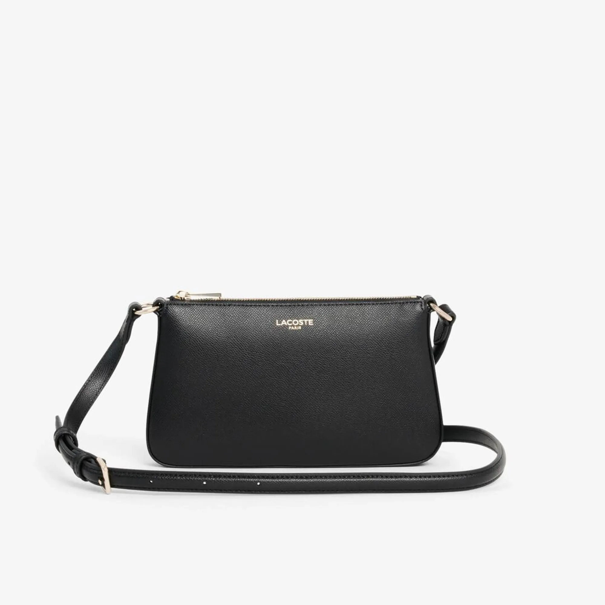 Lacoste Small Champs-Élysées Shoulder Bag - Black