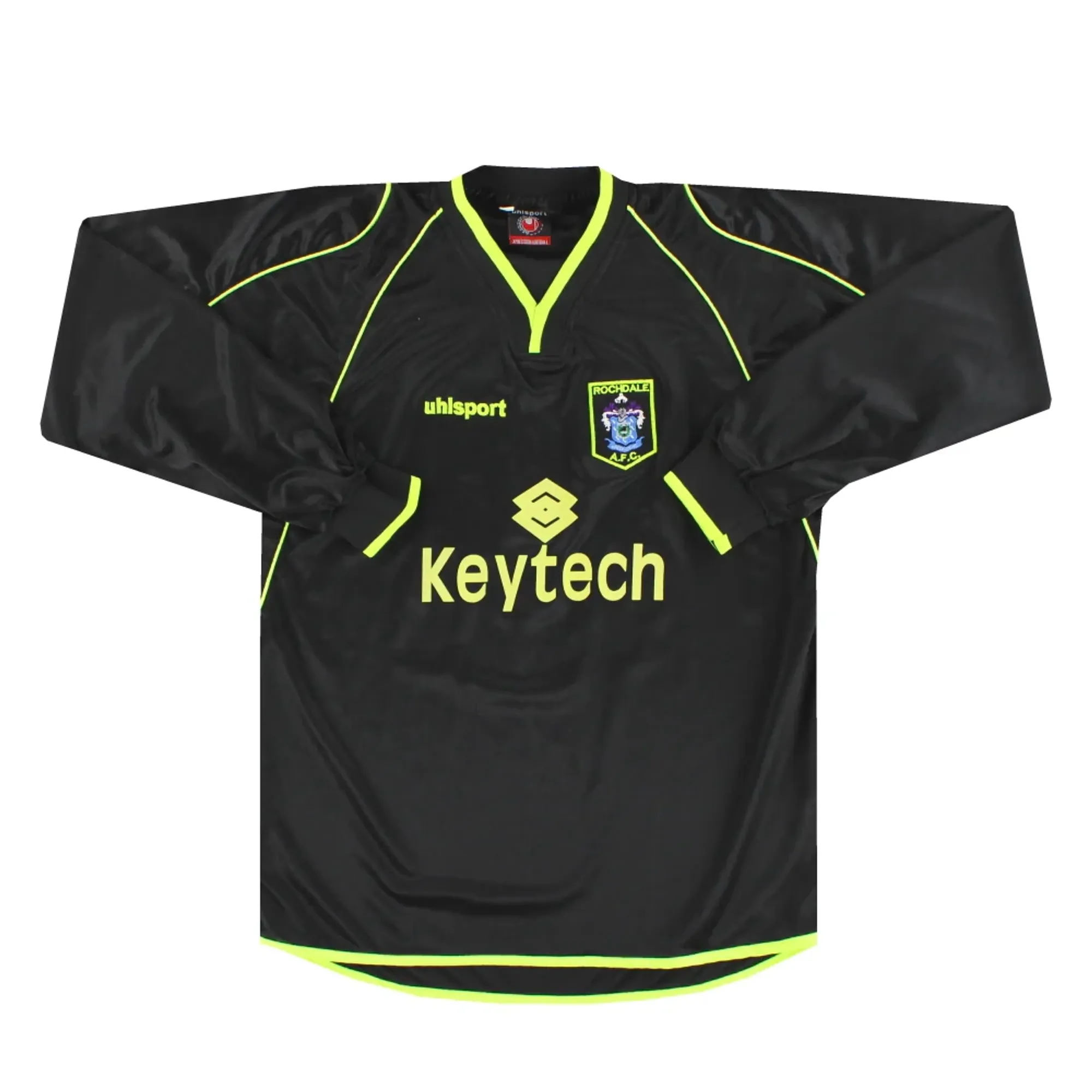 2003-05 Rochdale uhlsport Away Shirt L/S L - Rochdale / Excellent 