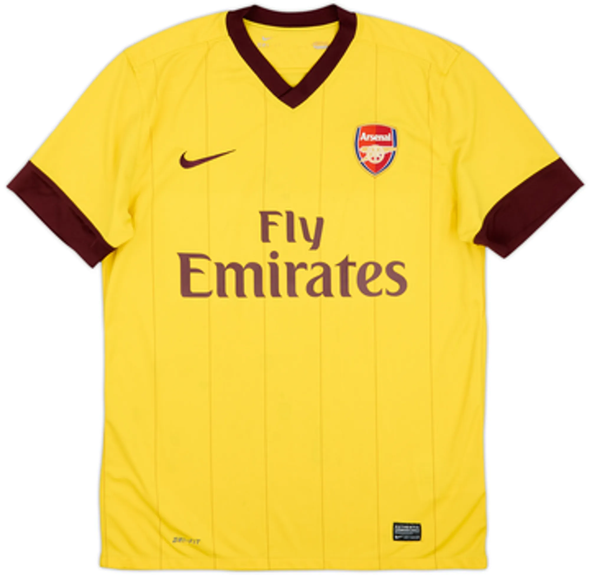 2010-13 Arsenal Away Shirt Fabregas #4 - 6/10 - (M)
