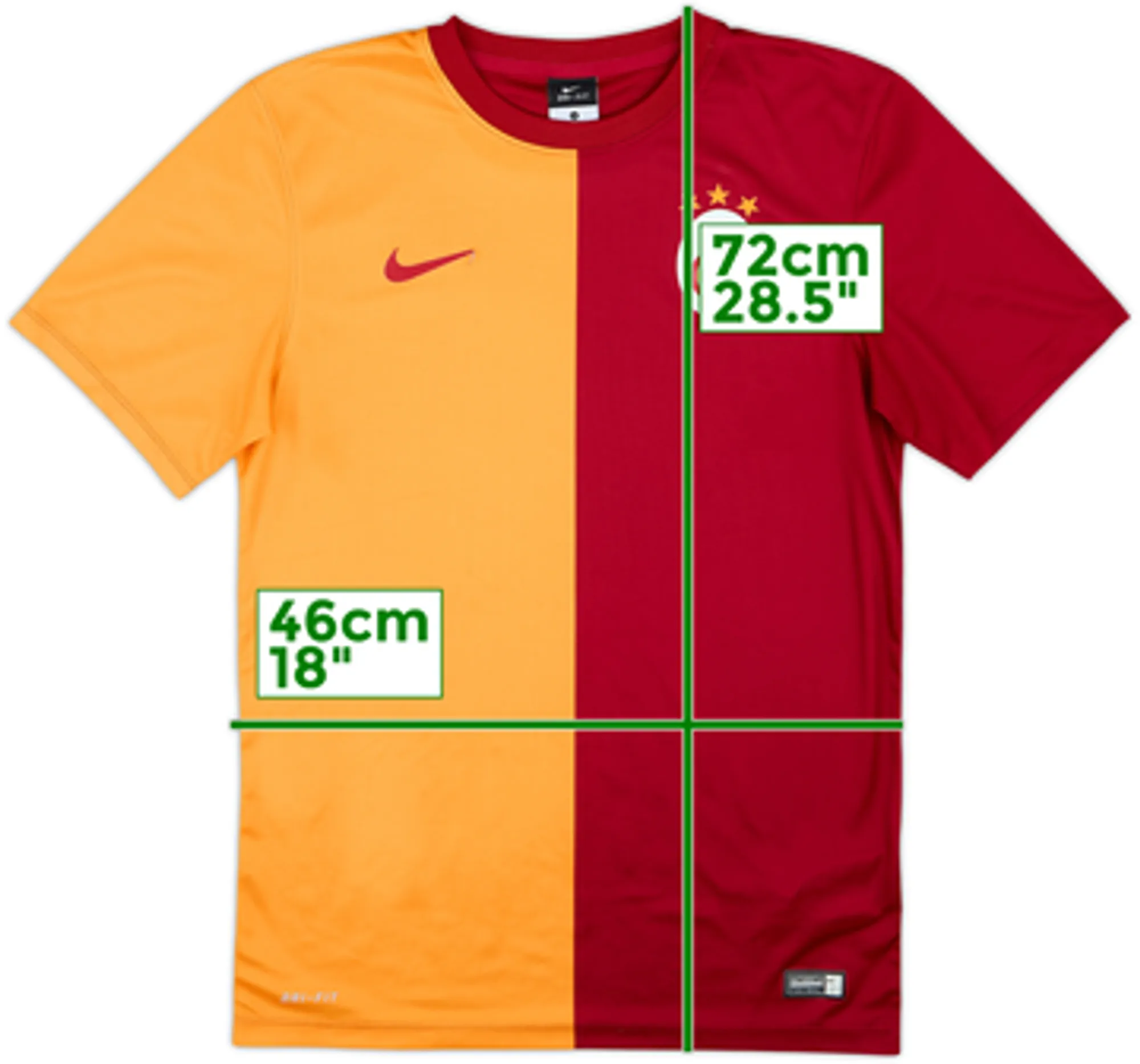 2015-16 Galatasaray Basic Home Shirt - 8/10 - (S)