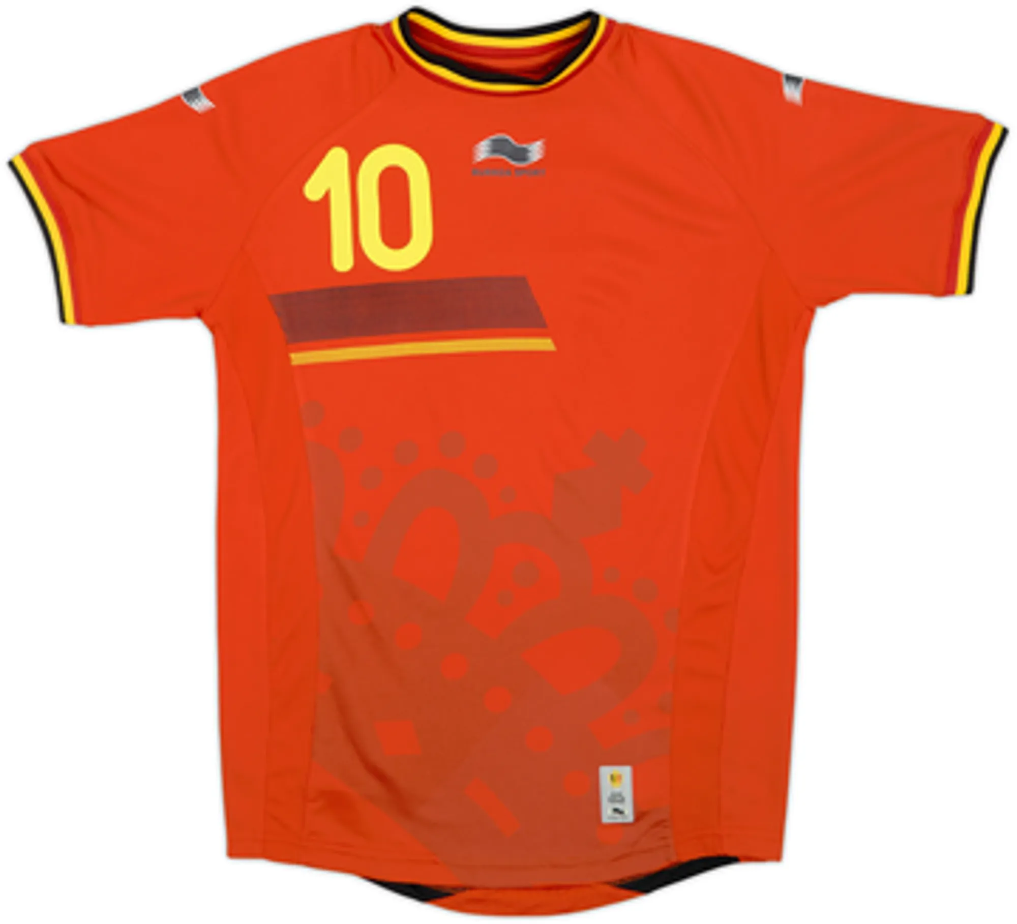 2014-15 Belgium Home Shirt E.Hazard #10 - 4/10 - (S)