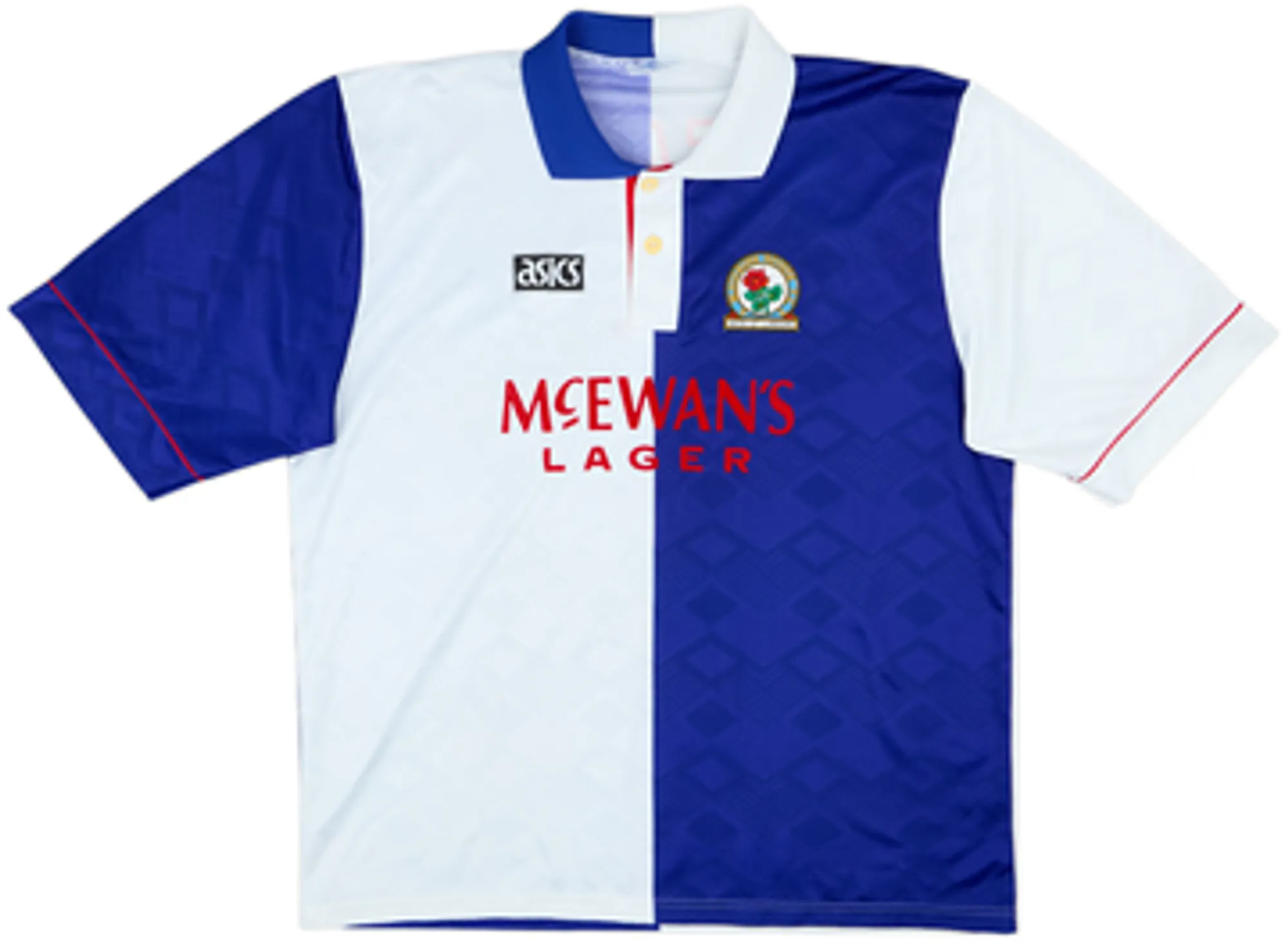 1992-94 Blackburn Home Shirt Shearer #9 - 7/10 - (L/XL)