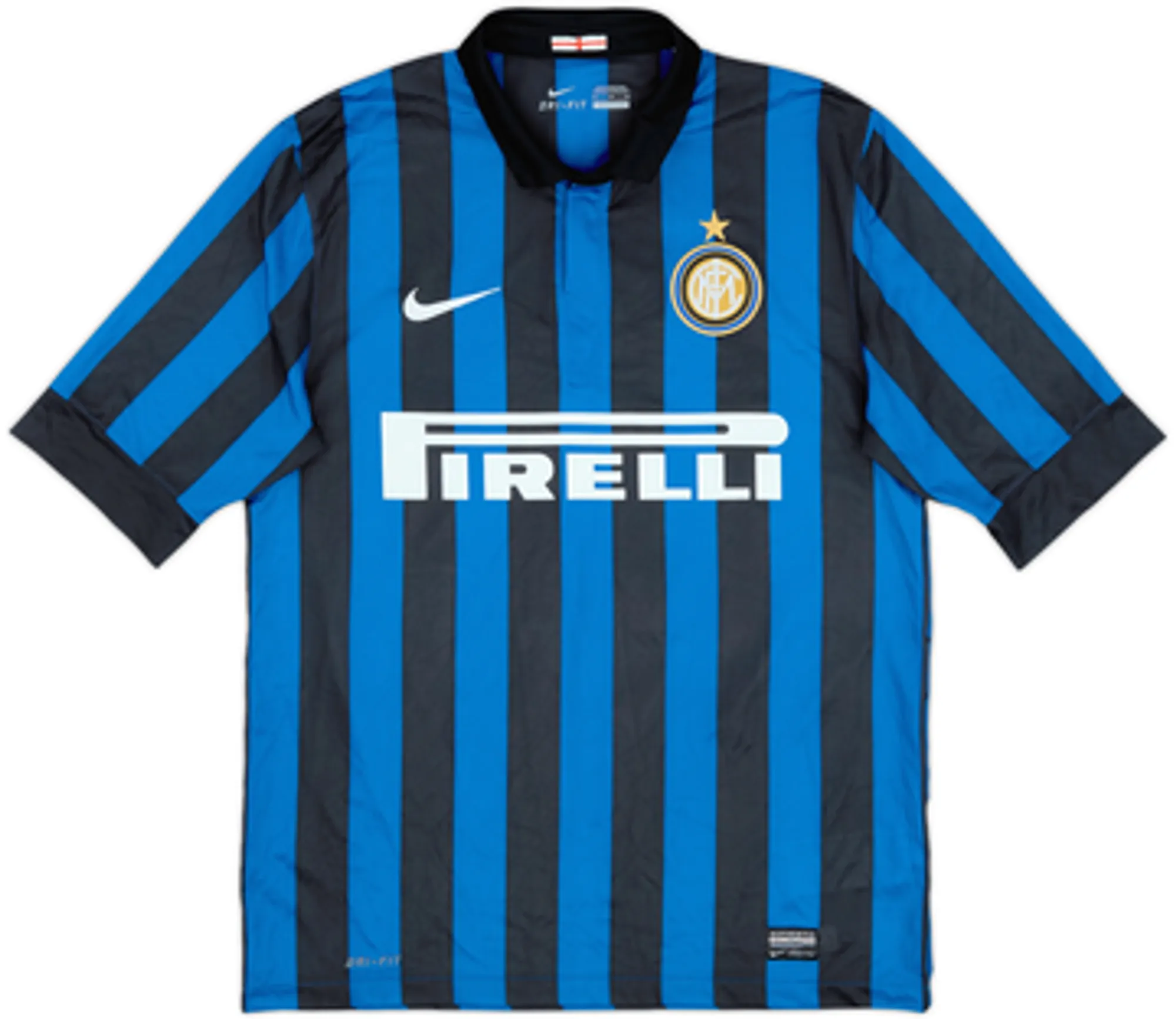 2012-13 Inter Milan Home Shirt Milito #22 - 10/10 - (M)