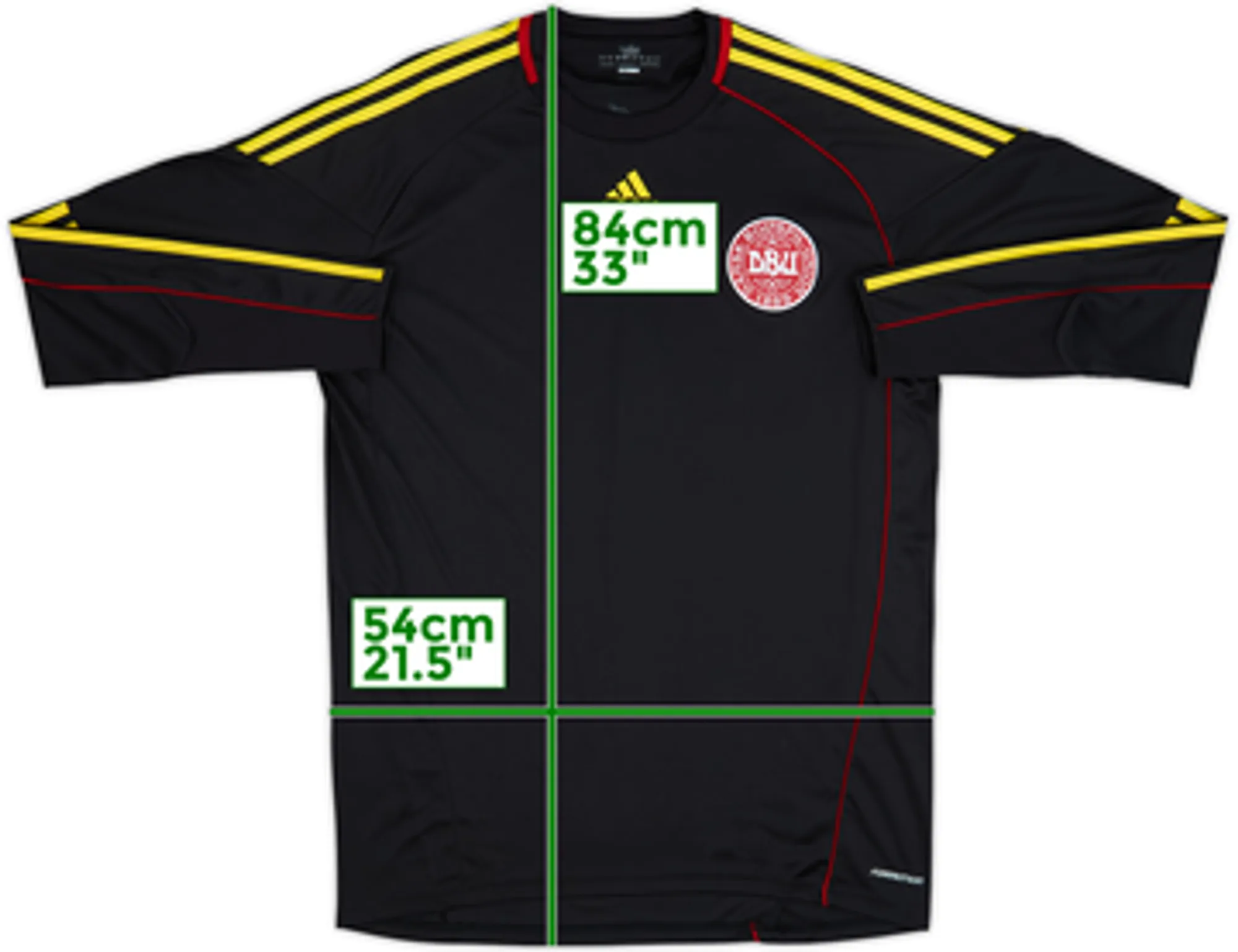 2010-12 Denmark Player Issue GK Shirt - 8/10 - (L)