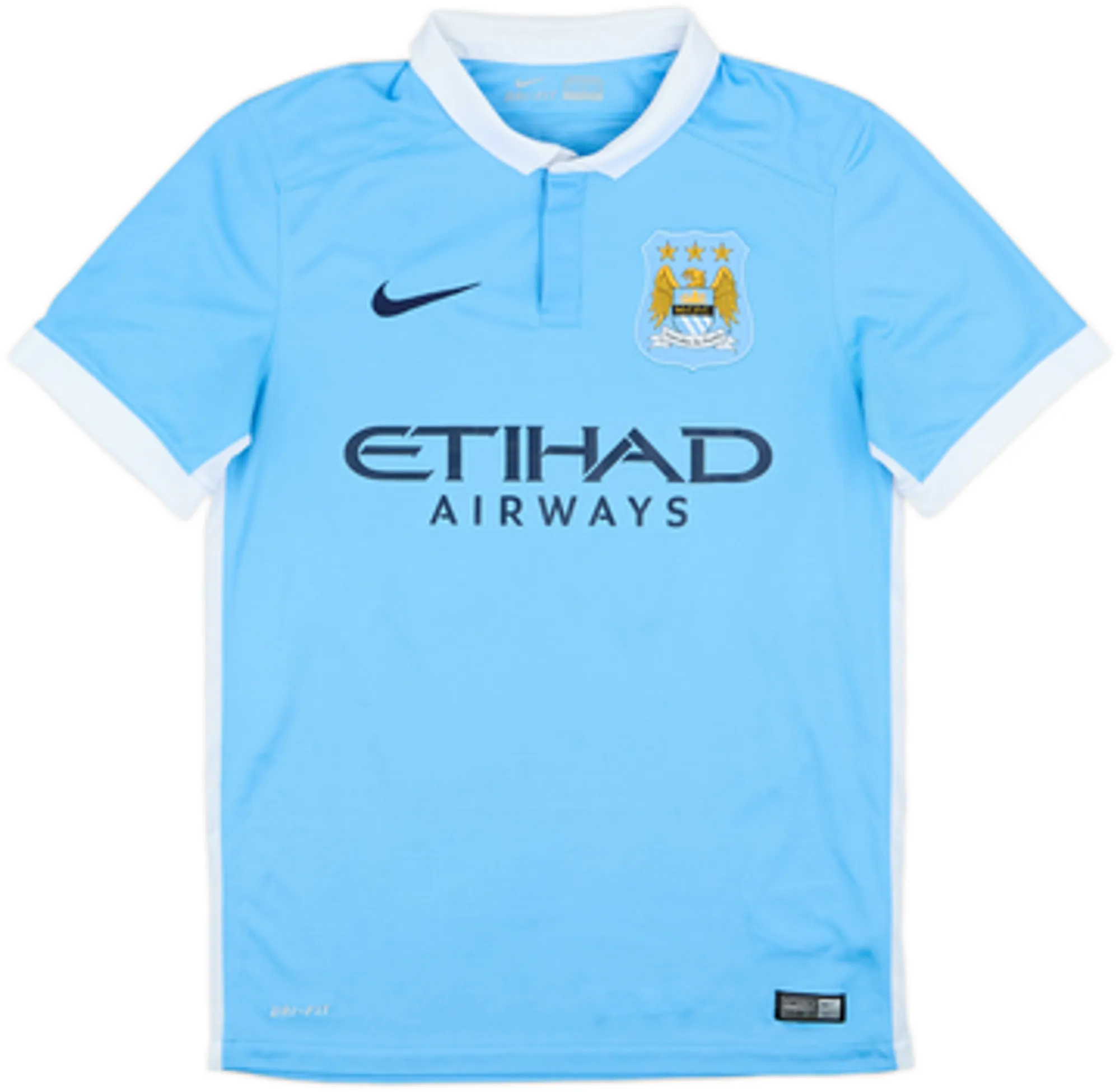 2015-16 Manchester City Home Shirt Otamendi #30 - 9/10 - (S)