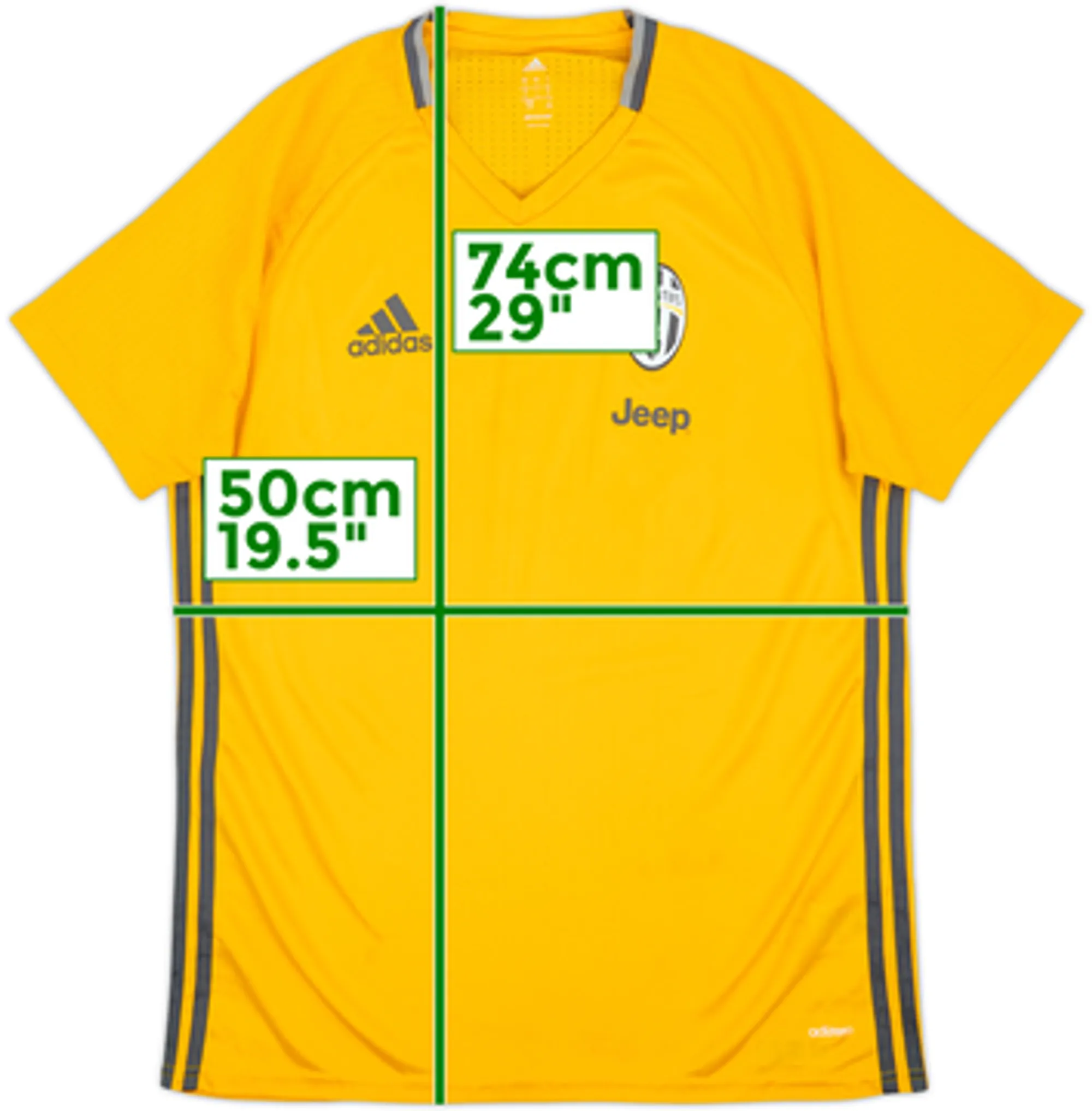 2016-17 Juventus adizero Training Shirt - 7/10 - (L)