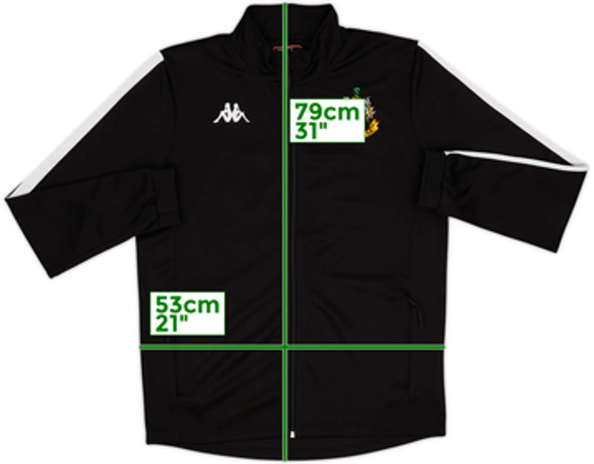 2023-24 Southport Kappa Track Jacket - 8/10 - (L)