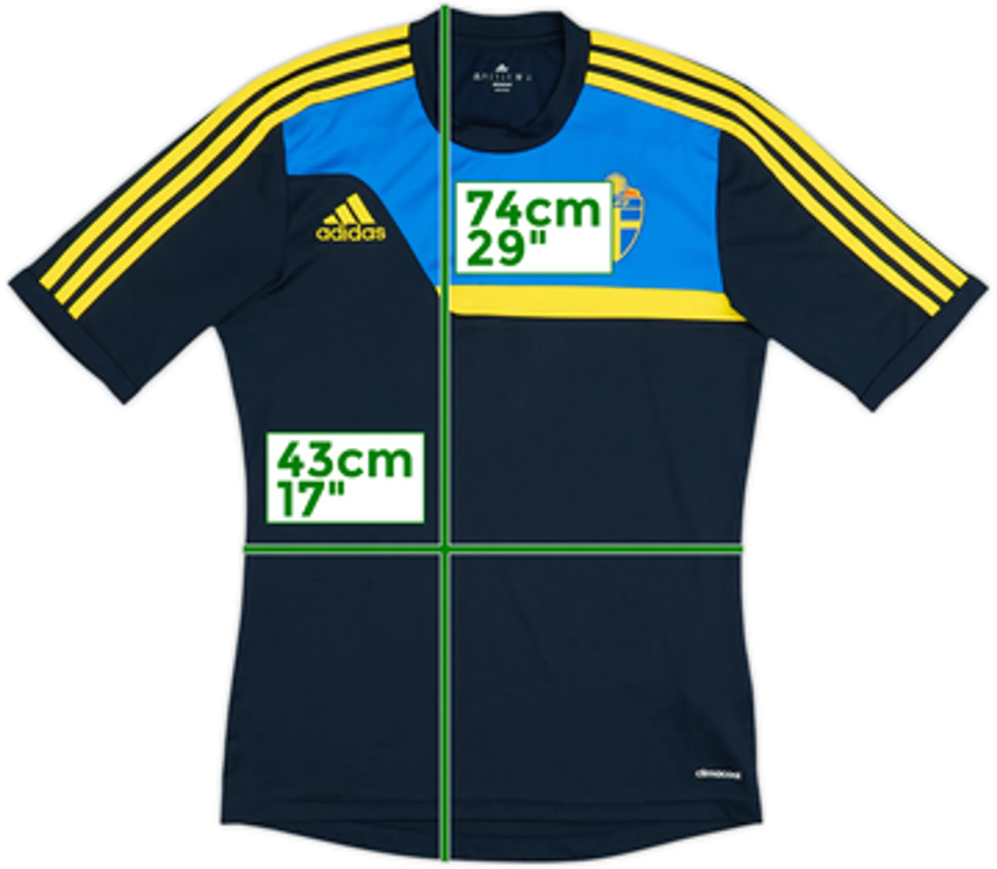 2013-14 Sweden adidas Training Shirt - 9/10 - (S)