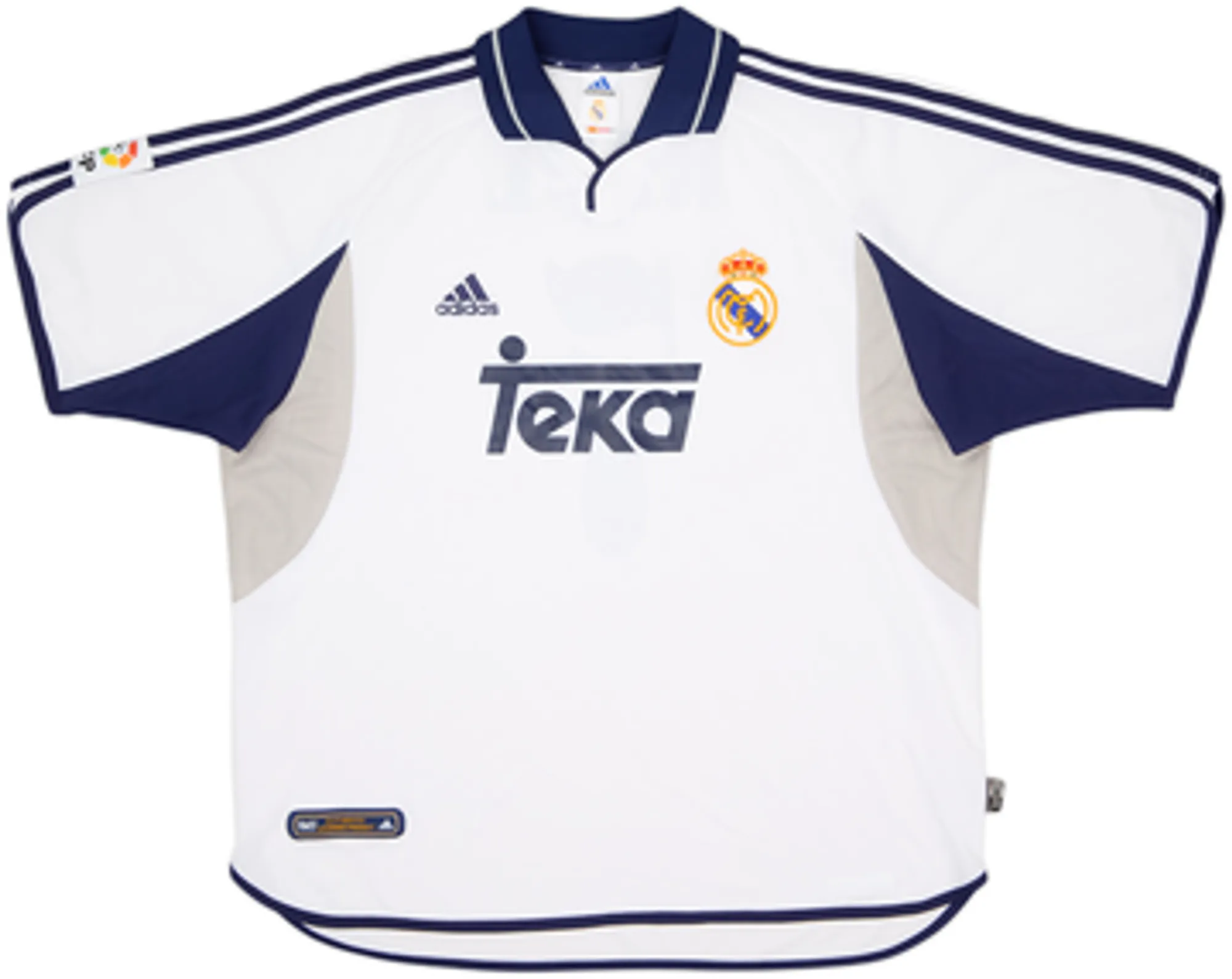 2000-01 Real Madrid Home Shirt Raul #7 - 8/10 - (XL)