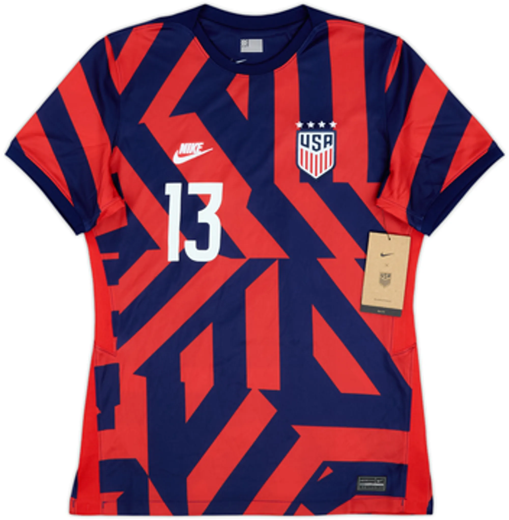 2021-22 USA Women's Away Shirt Morgan #13 (Women's M)