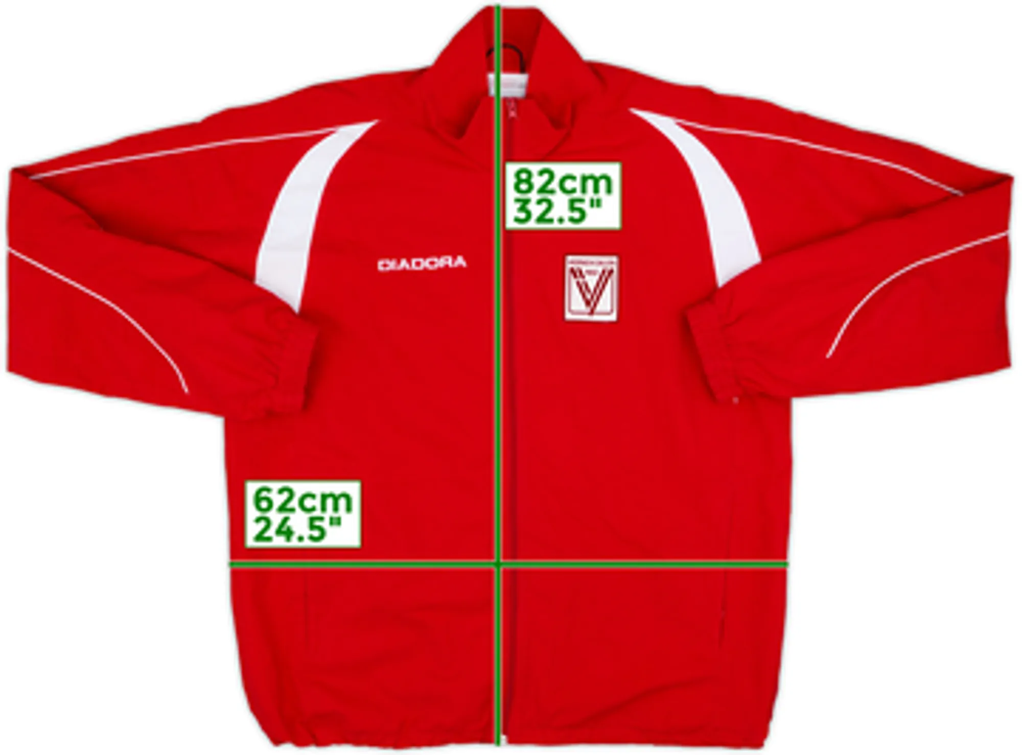 2007-09 Vicenza Diadora Track Jacket - 4/10 - (XL)