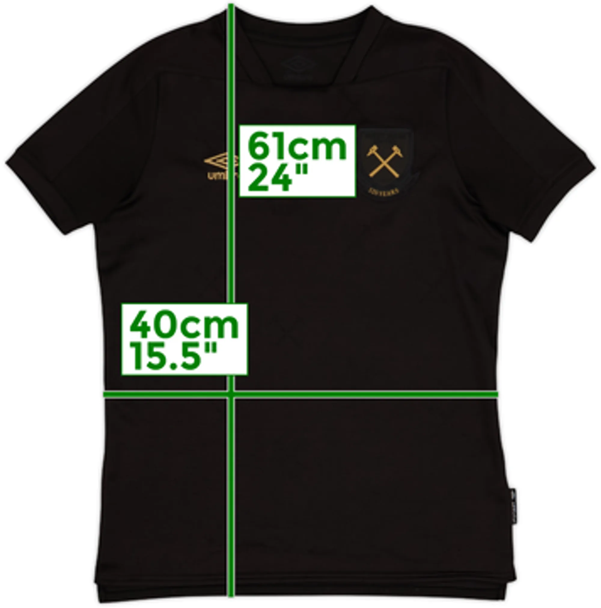 2020-21 West Ham Third Shirt - 10/10 - (M.Boys)