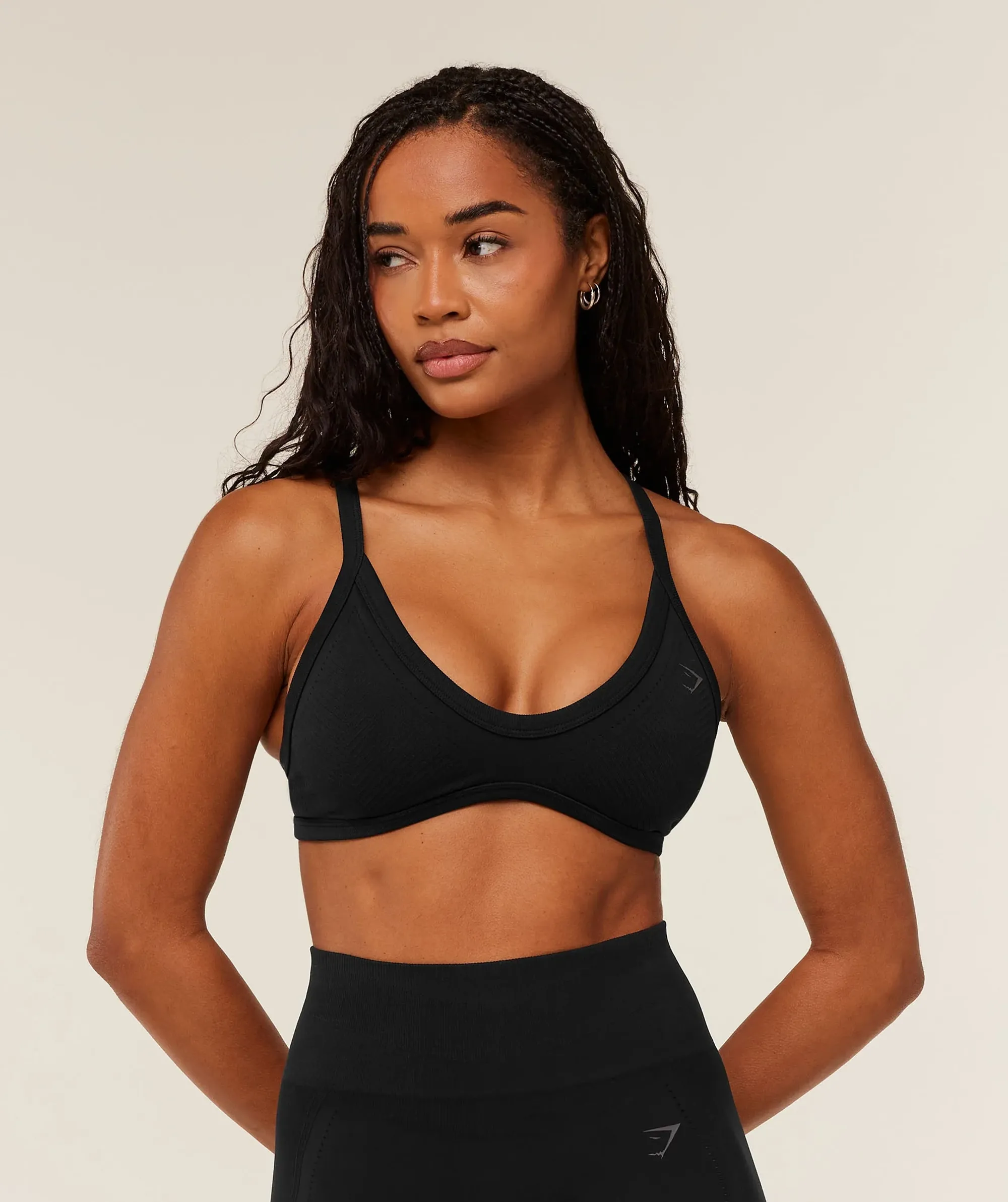 Gymshark Energise Seamless Sports Bra - Black