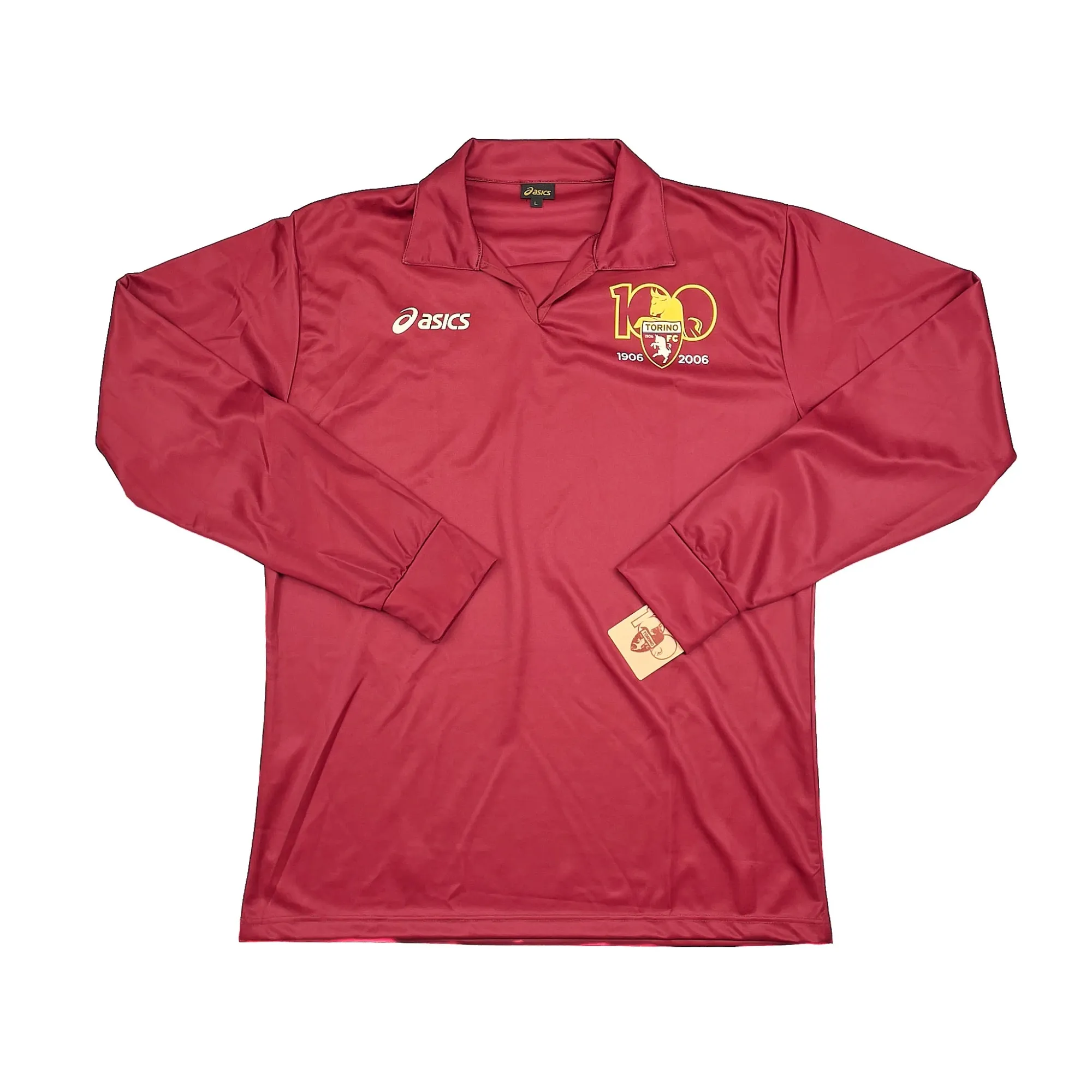 2006/07 Torino *BNWT - with defects* Centenary L/S Home Shirt (L) Asics