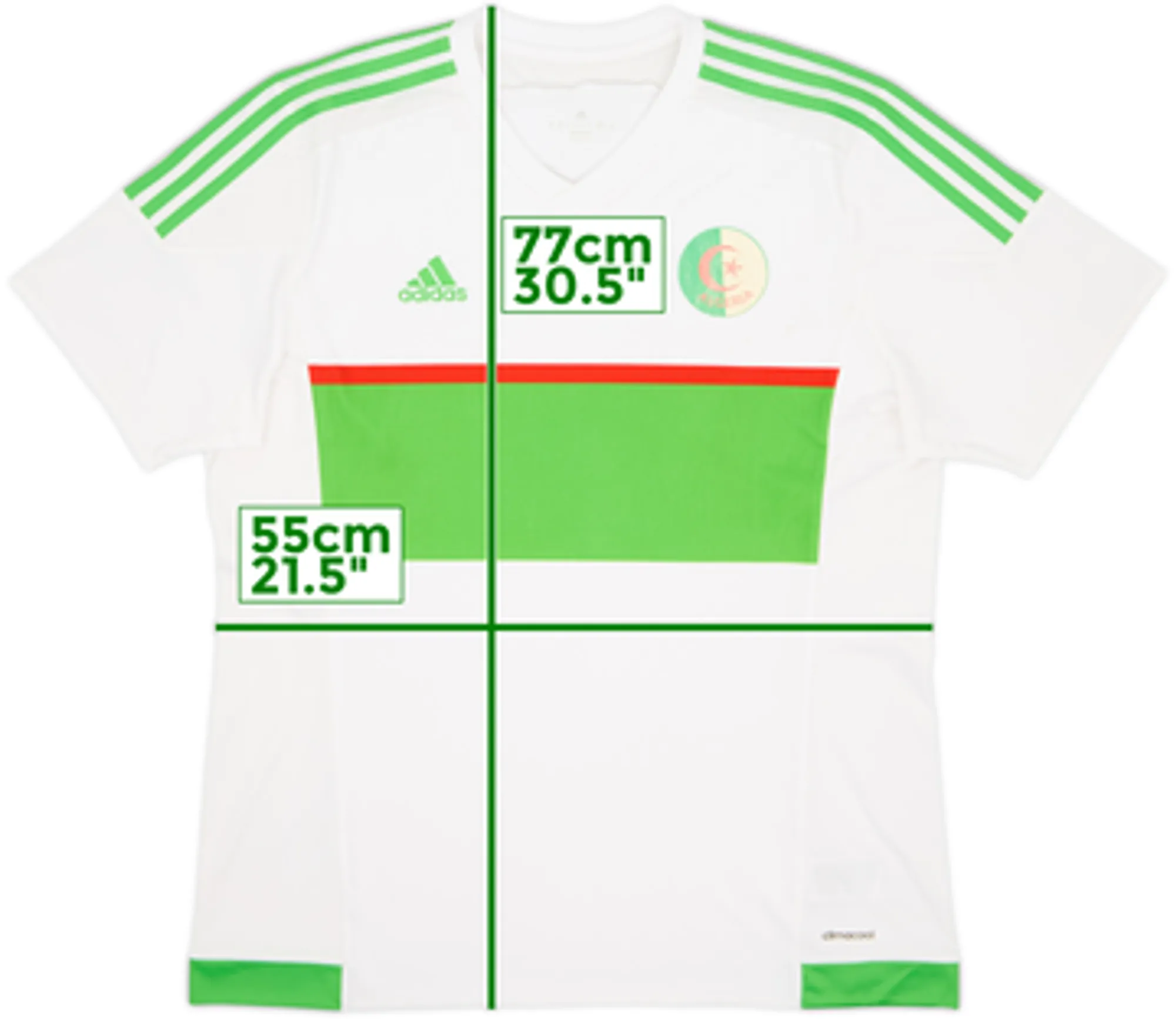 2016-17 Algeria Home Shirt - 5/10 - (XL)