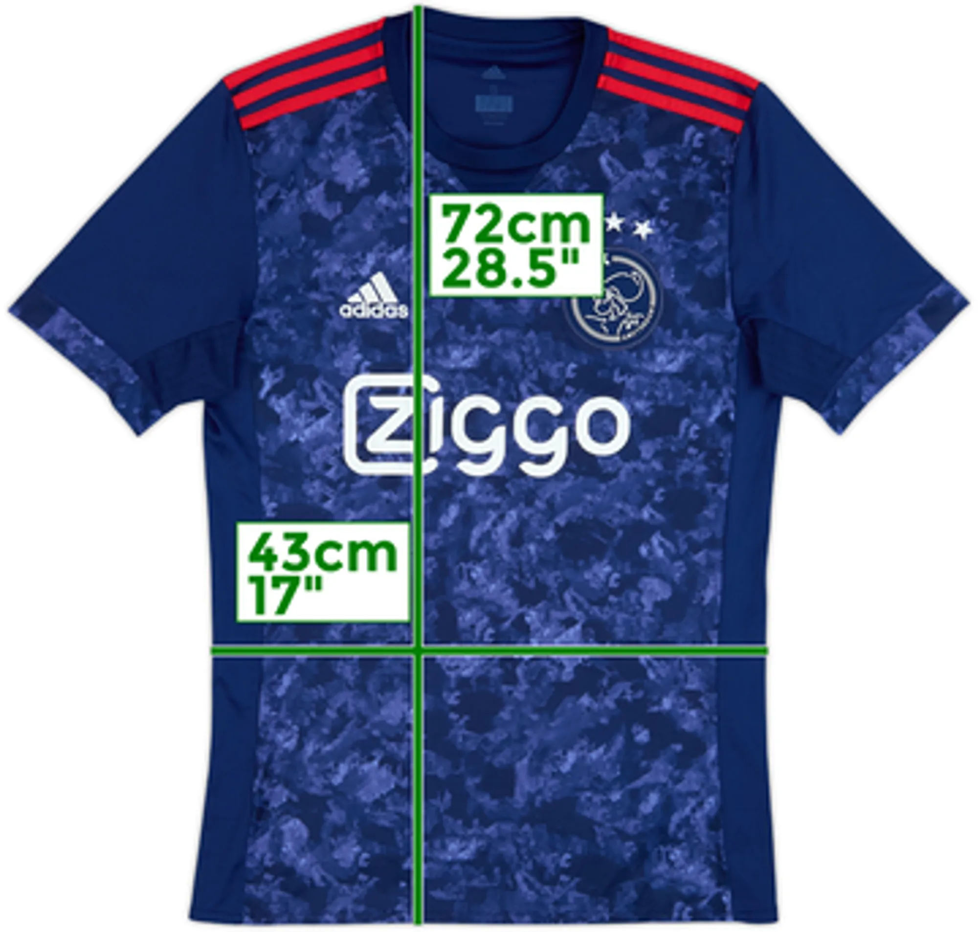 2017-18 Ajax Away Shirt - 7/10 - (S)
