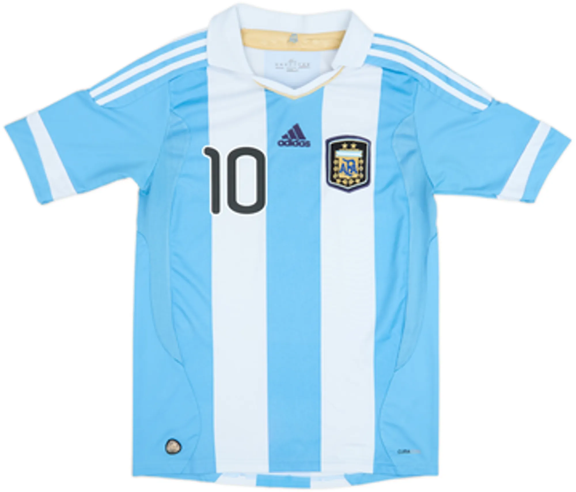 2011-13 Argentina Home Shirt Messi #10 - 6/10 - (L)