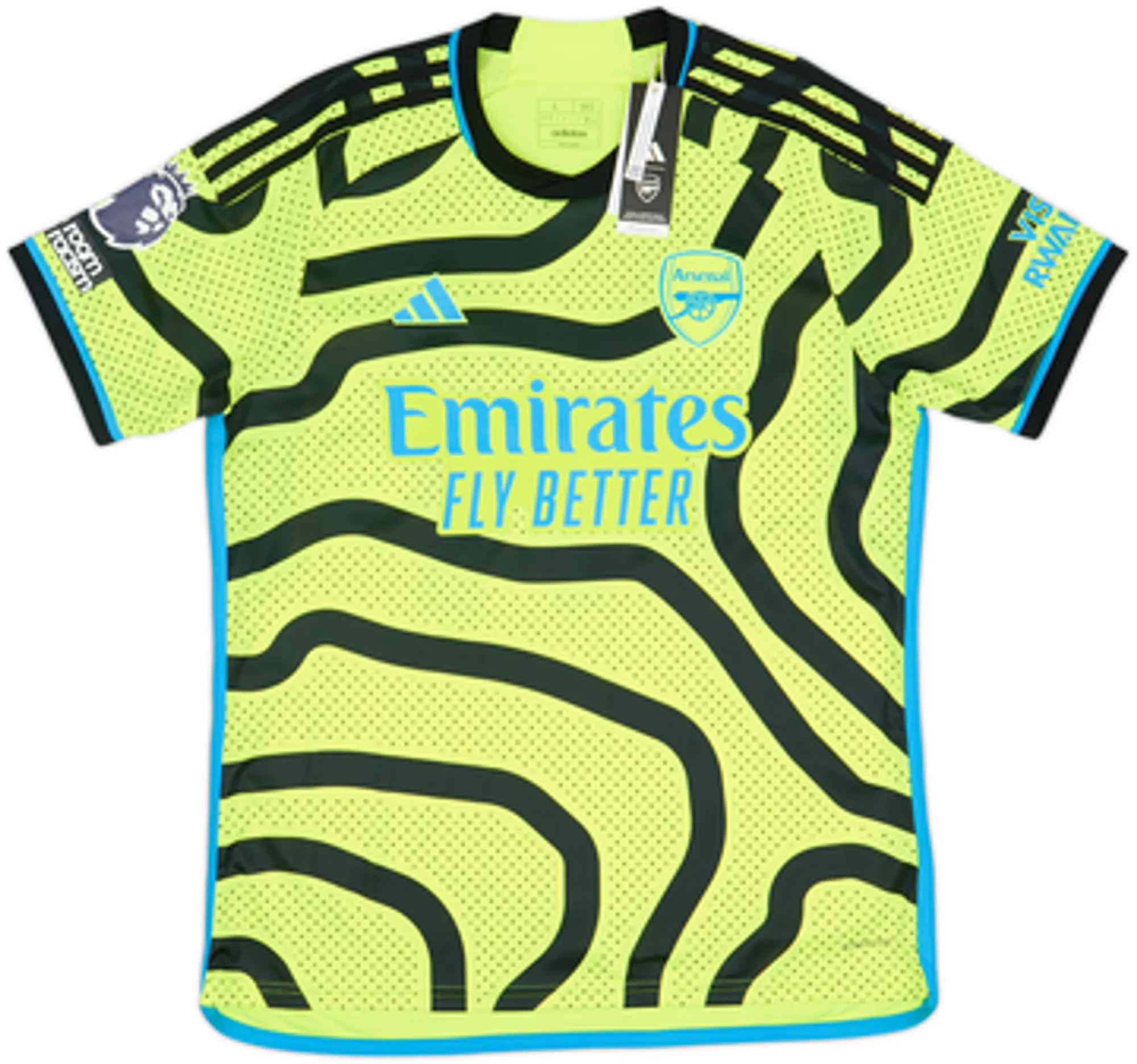 2023-24 Arsenal Away Shirt Rice #41 (L)