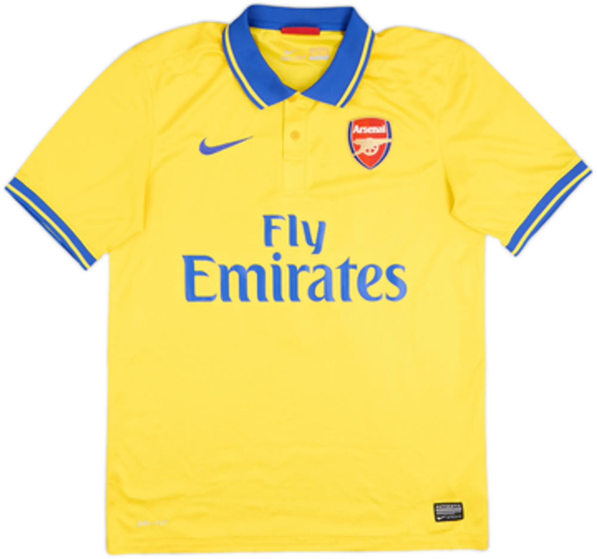 2013-14 Arsenal Away Shirt Podolski #9 - 5/10 - (M)