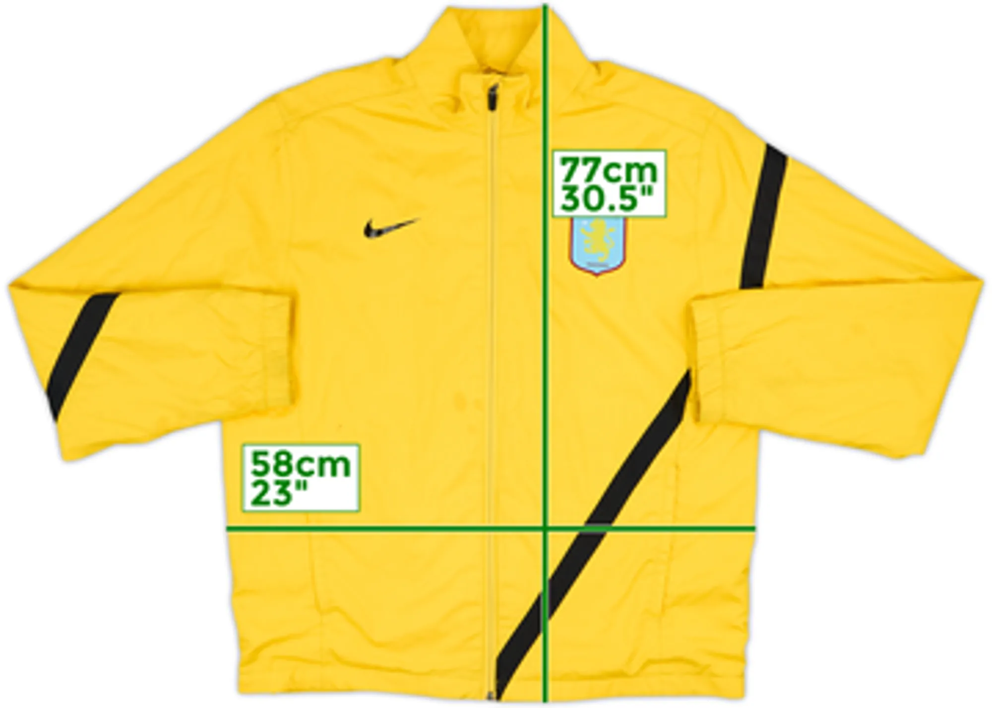 2011-12 Aston Villa Nike Track Jacket - 6/10 - (L)