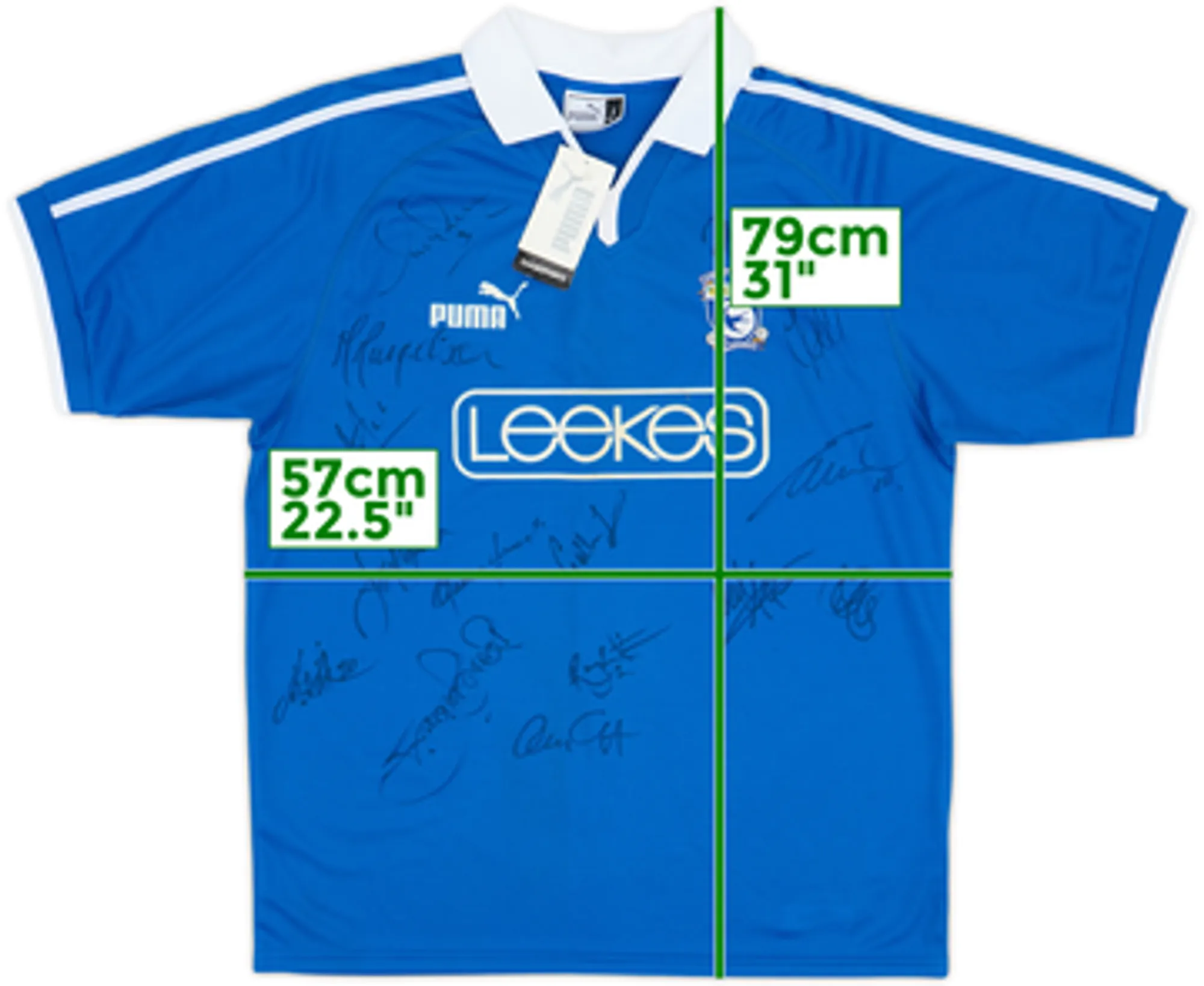 2002-03 Cardiff Signed Home Shirt (L)