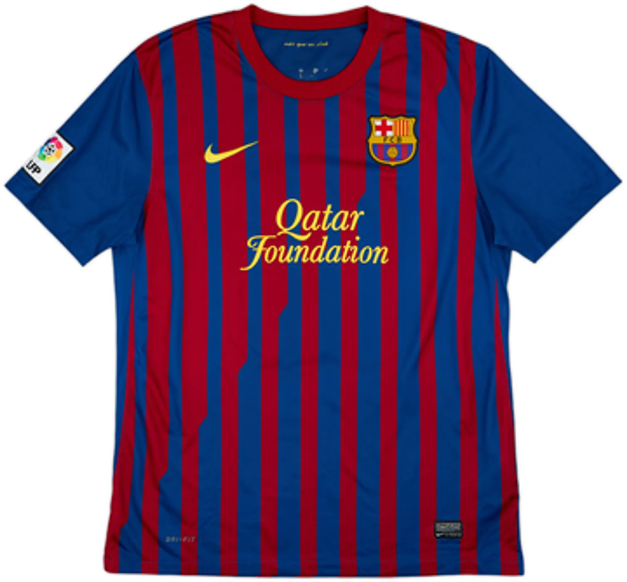 2011-12 Barcelona Home Shirt Sergio #16 - 6/10 - (L)