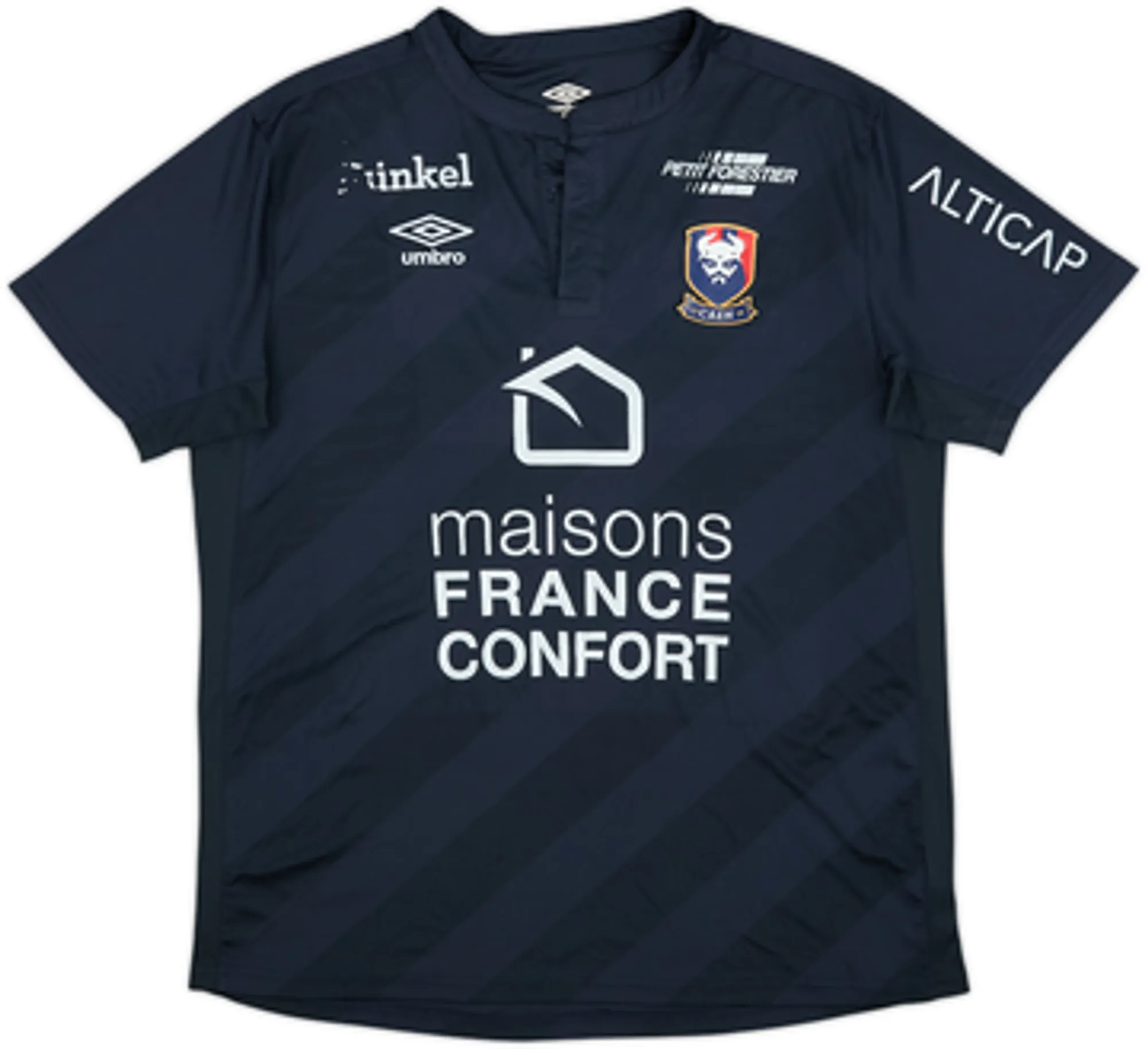 2016-17 Caen Away Shirt Seube #2 - 5/10 - (XL)