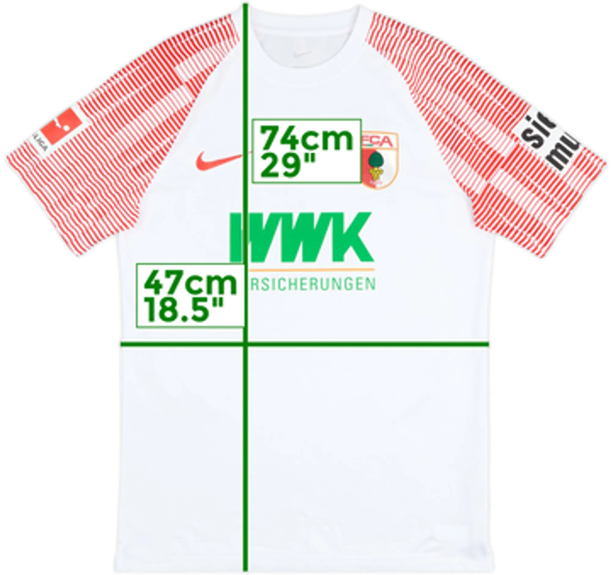 2022-23 Augsburg Away Shirt - 10/10 - (L)