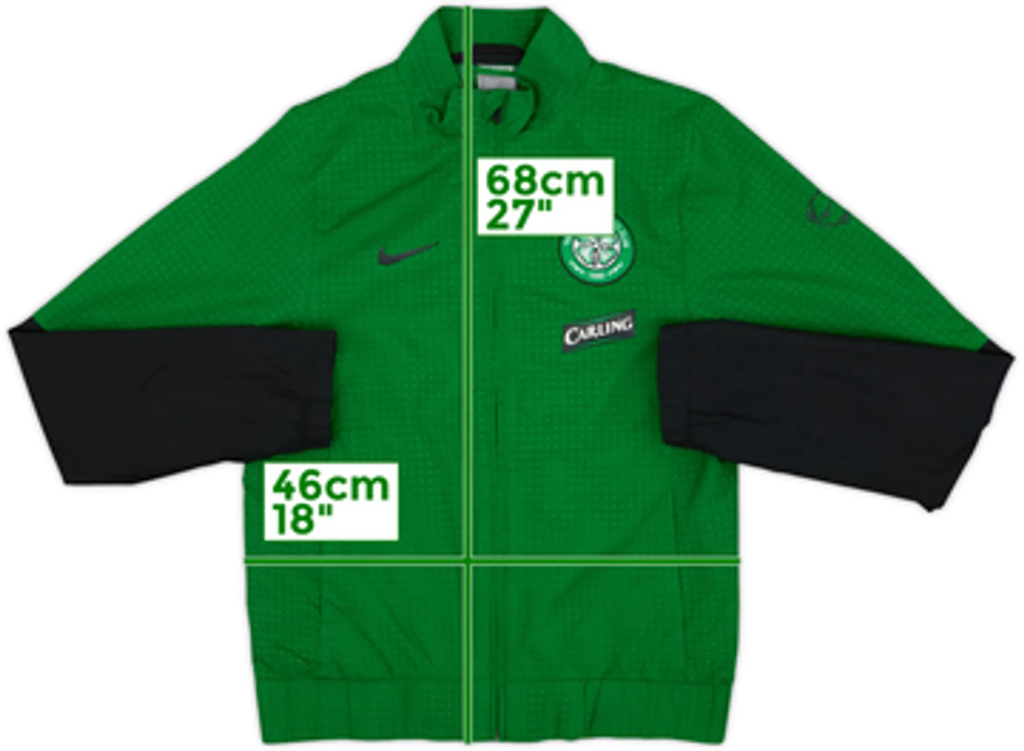 2009-10 Celtic Nike Track Jacket - 10/10 - (S)