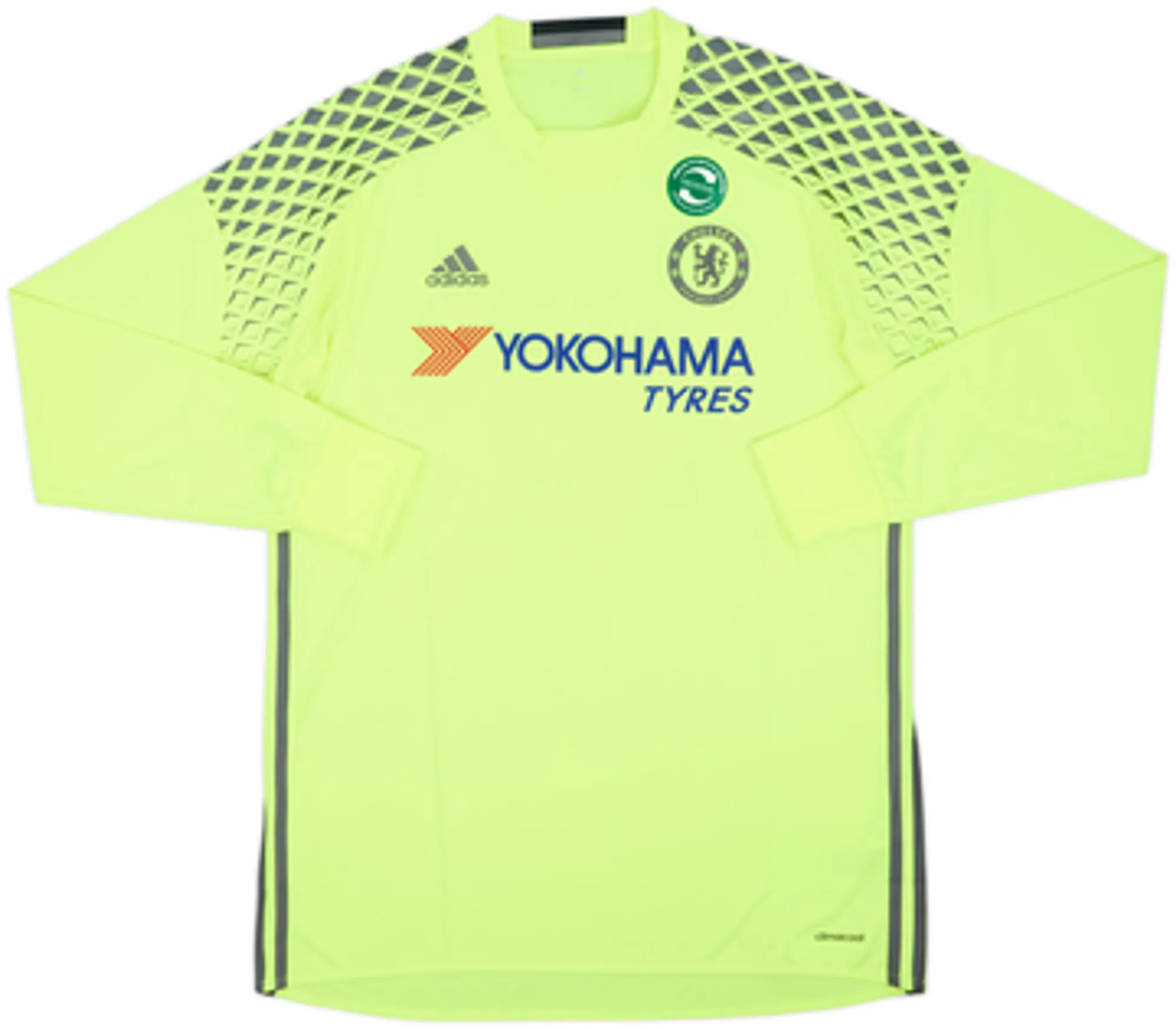 2016-17 Chelsea GK Shirt Courtois #13 - 6/10 - (L)