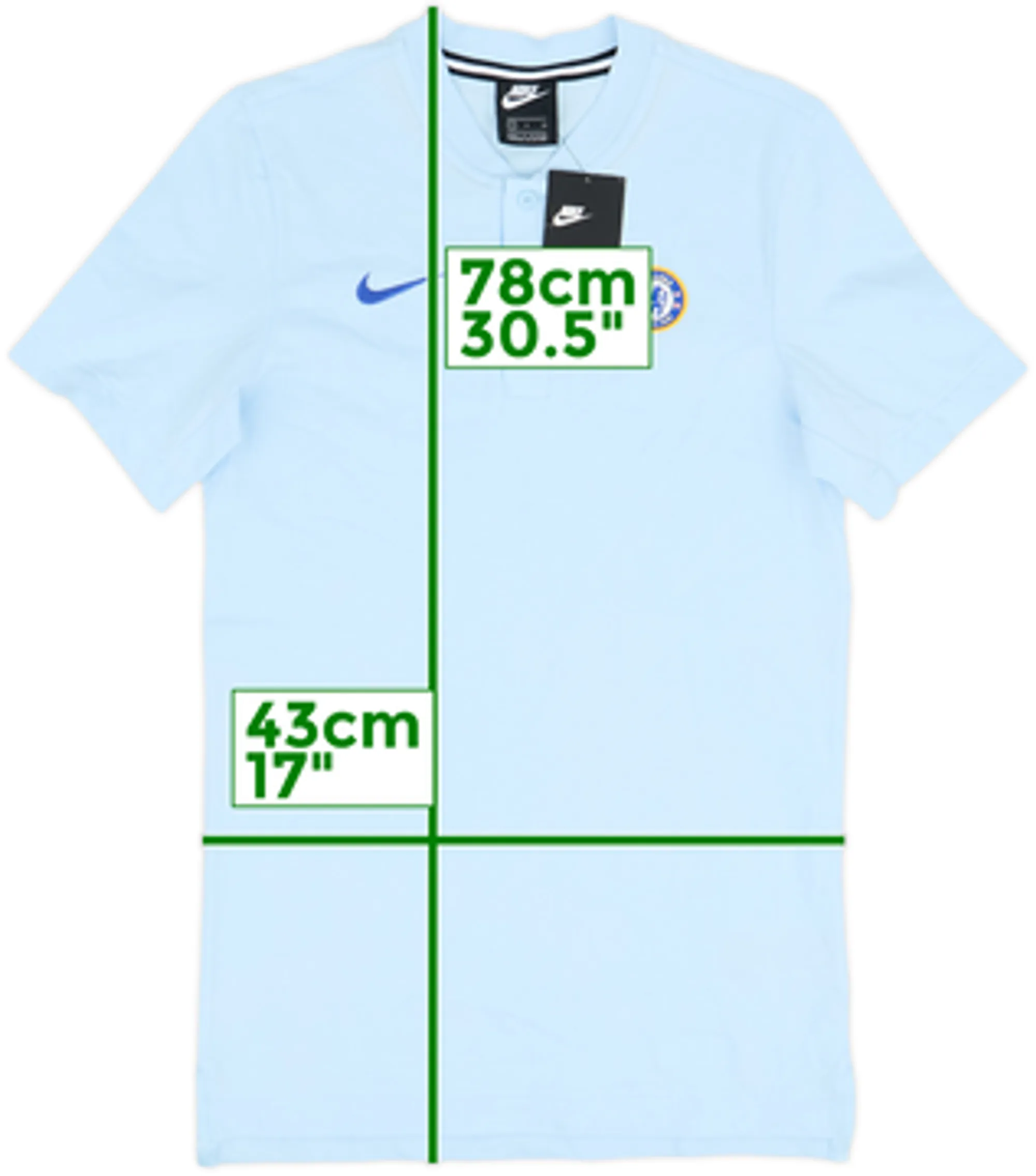 2020-21 Chelsea Nike Polo Shirt (S)