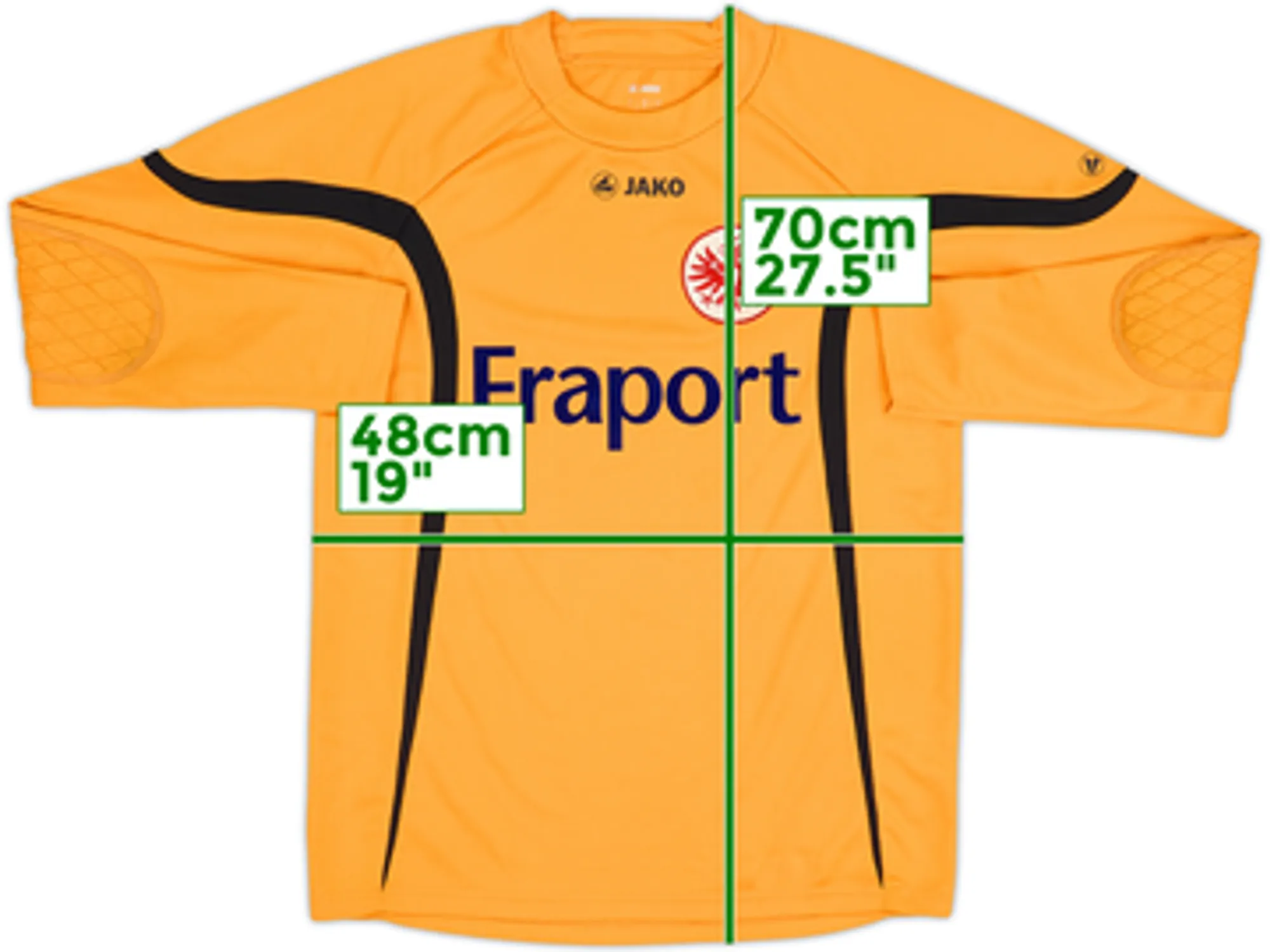 2011-12 Eintracht Frankfurt GK Shirt - 7/10 - (XS)