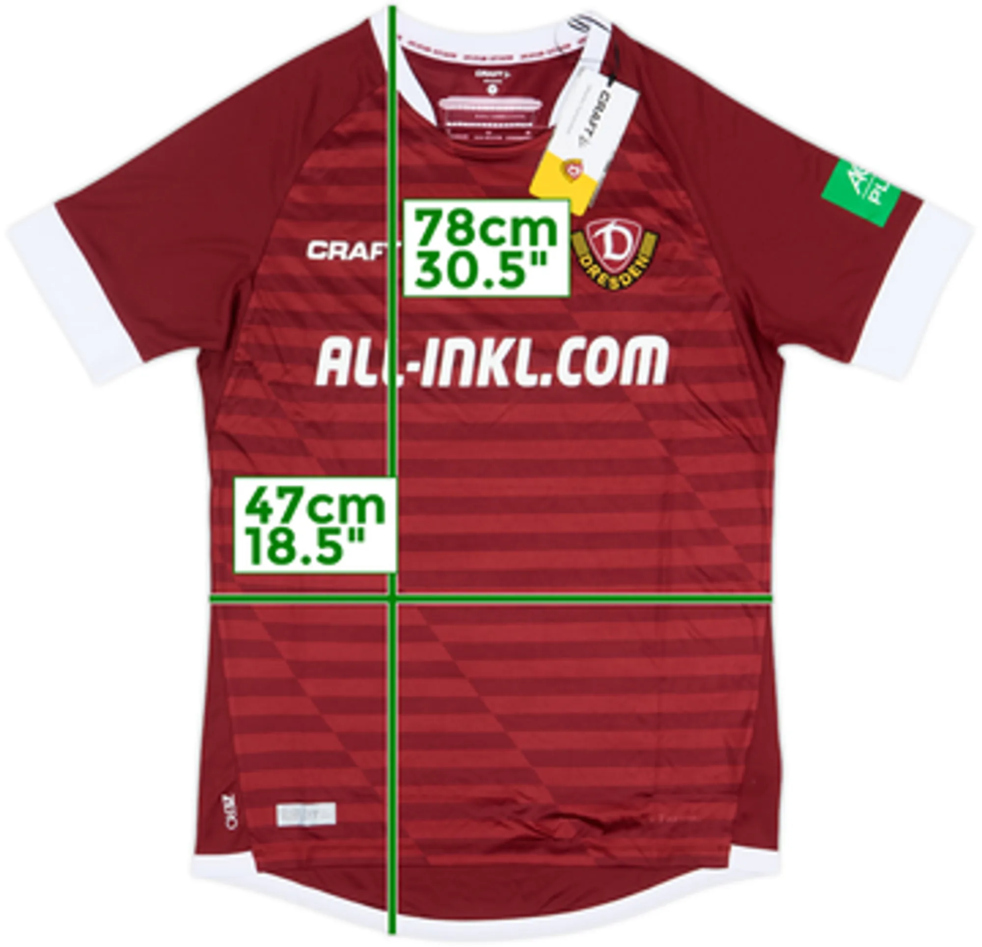 2020-21 Dynamo Dresden Away Shirt (M)