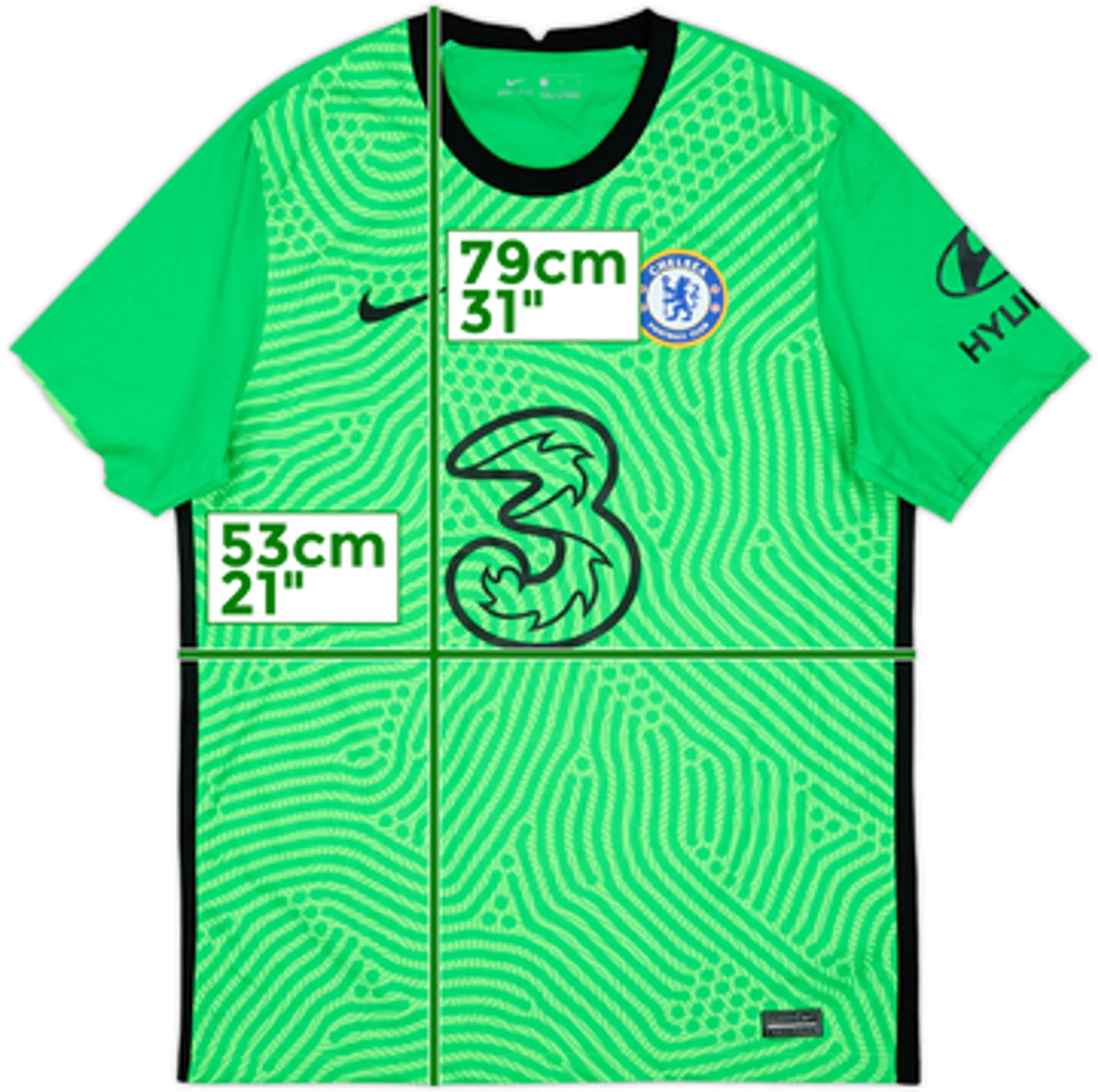 2020-21 Chelsea GK S/S Shirt - 3/10 - (L)