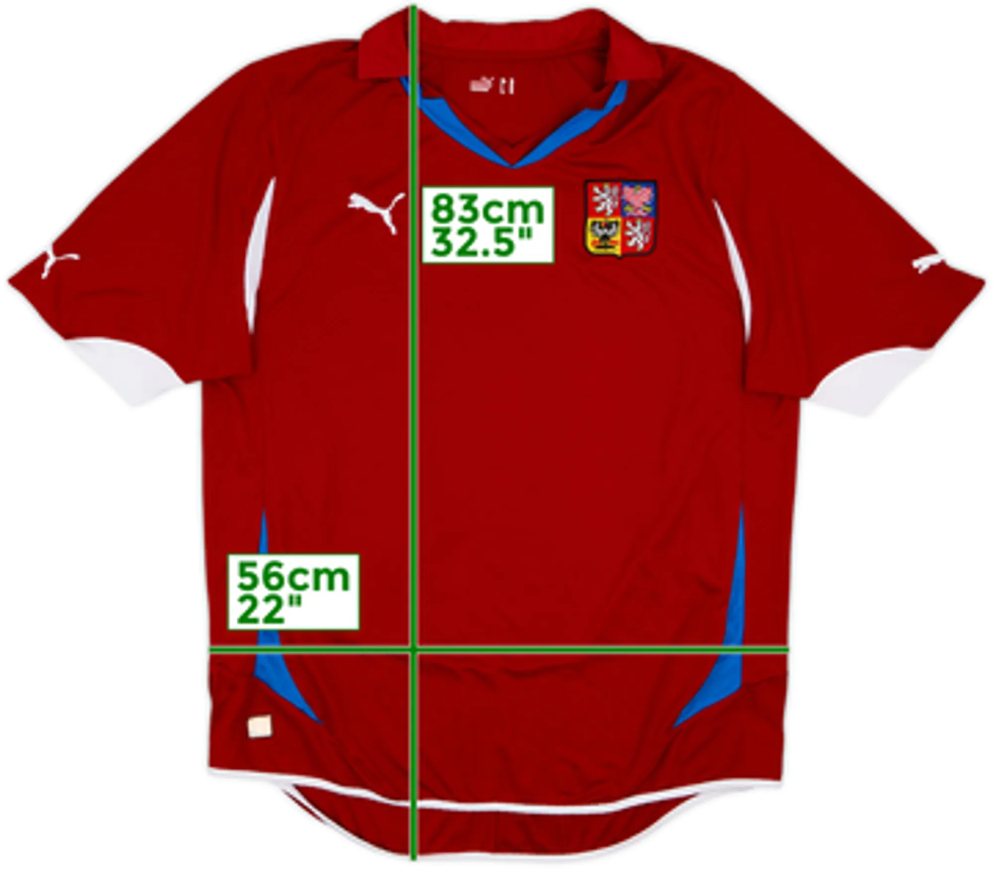 2010-11 Czech Republic Home Shirt - 6/10 - (XL)