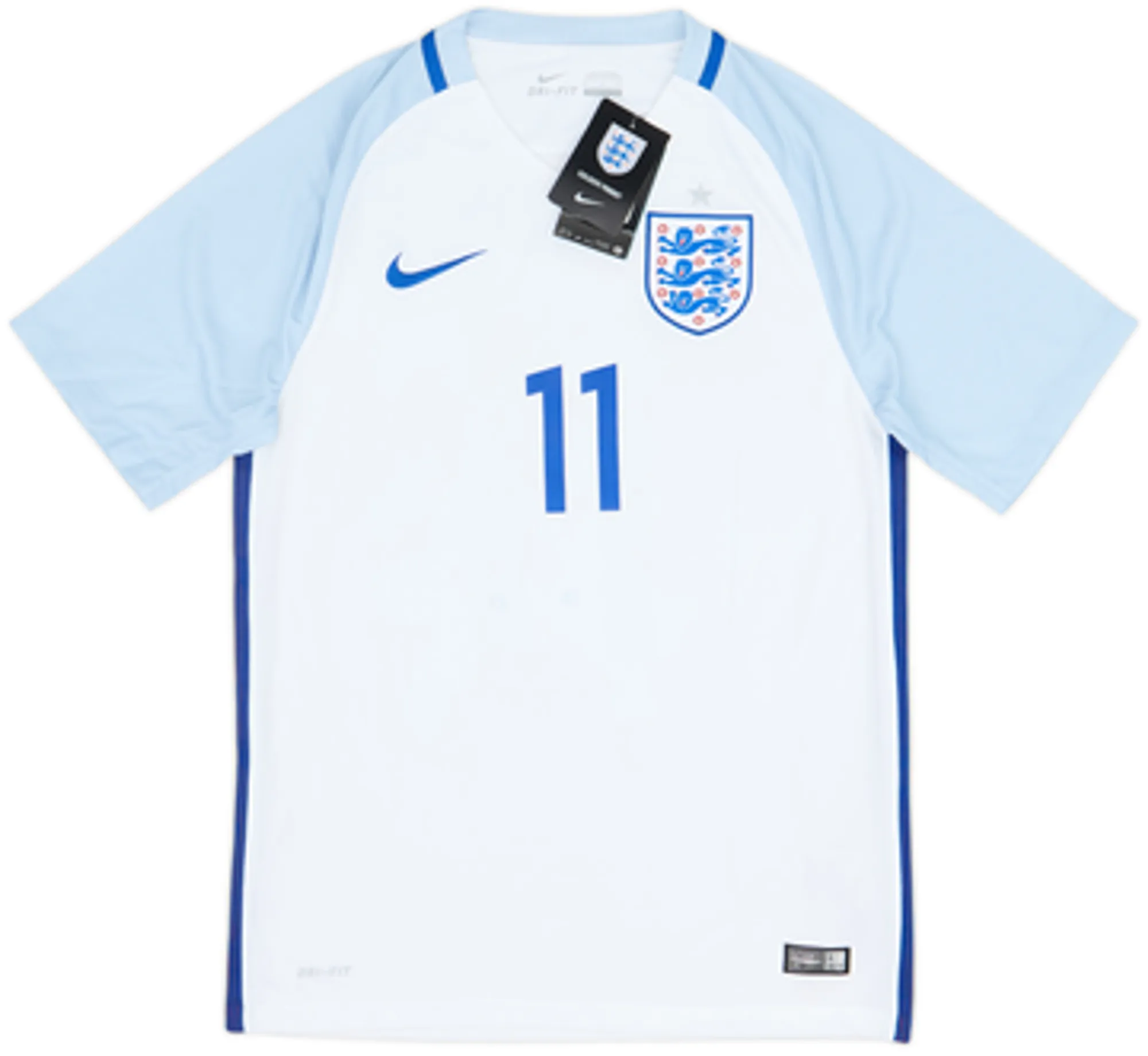 2016-17 England Home Shirt Vardy #11 (S)
