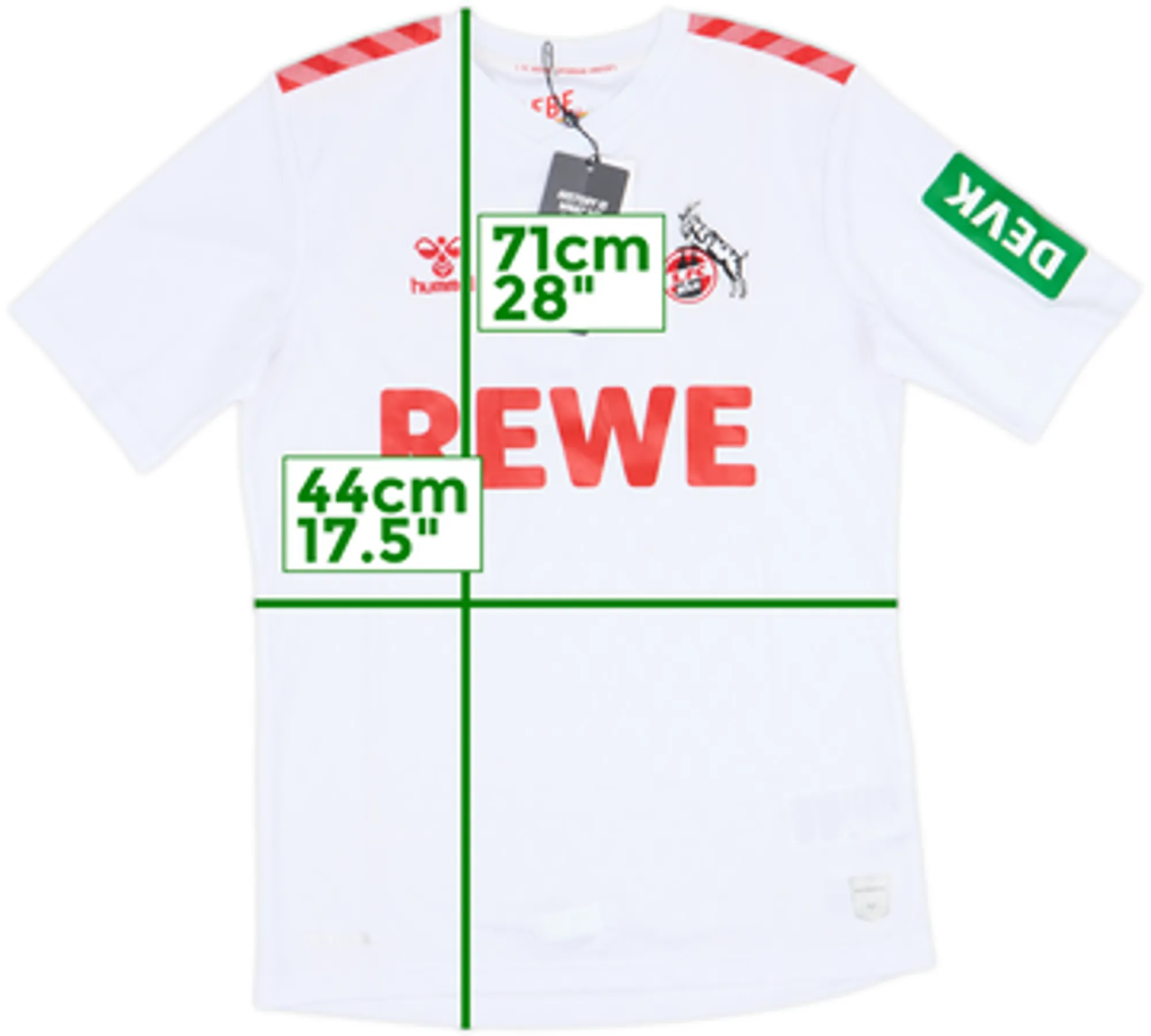 2023-24 FC Koln Home Shirt (S)