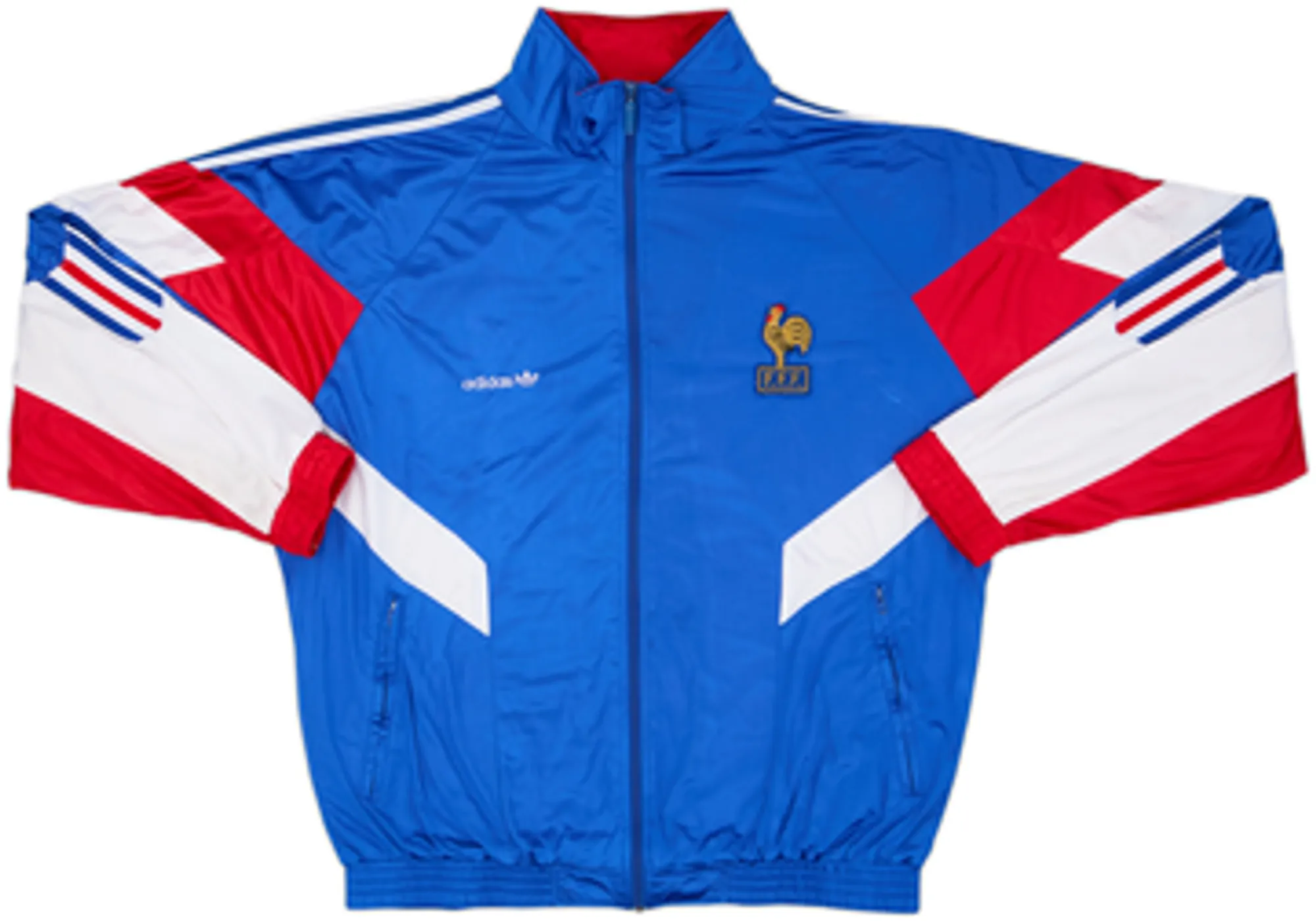 1990-92 France adidas Tracksuit - 7/10 - (L)