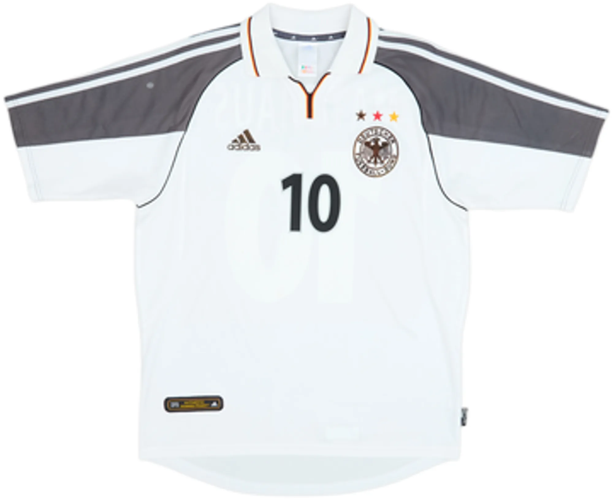 2000-02 Germany Home Shirt Matthaus #10 - 6/10 - (M)