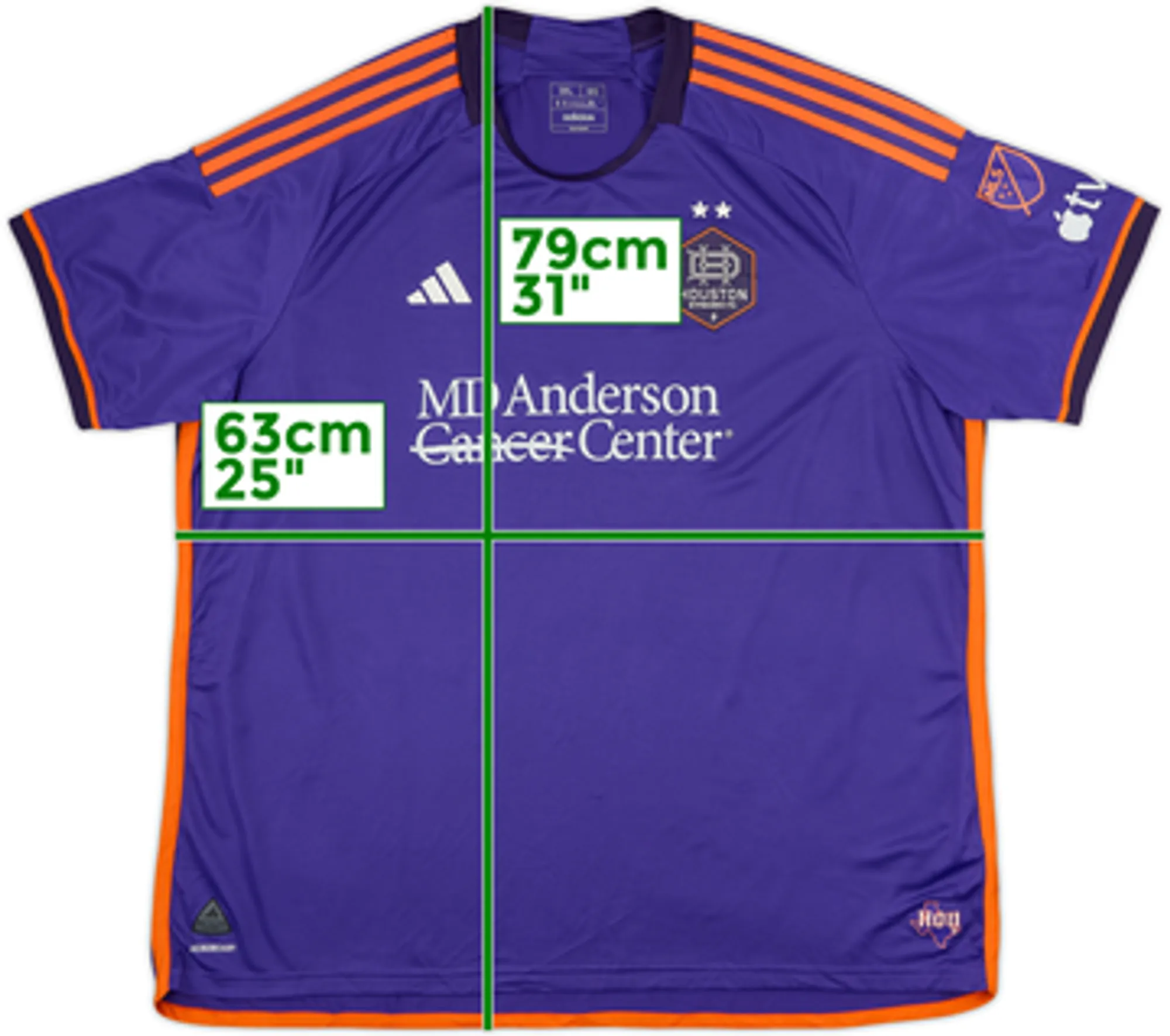 2024-25 Houston Dynamo Away Shirt - 7/10 - (3XL)